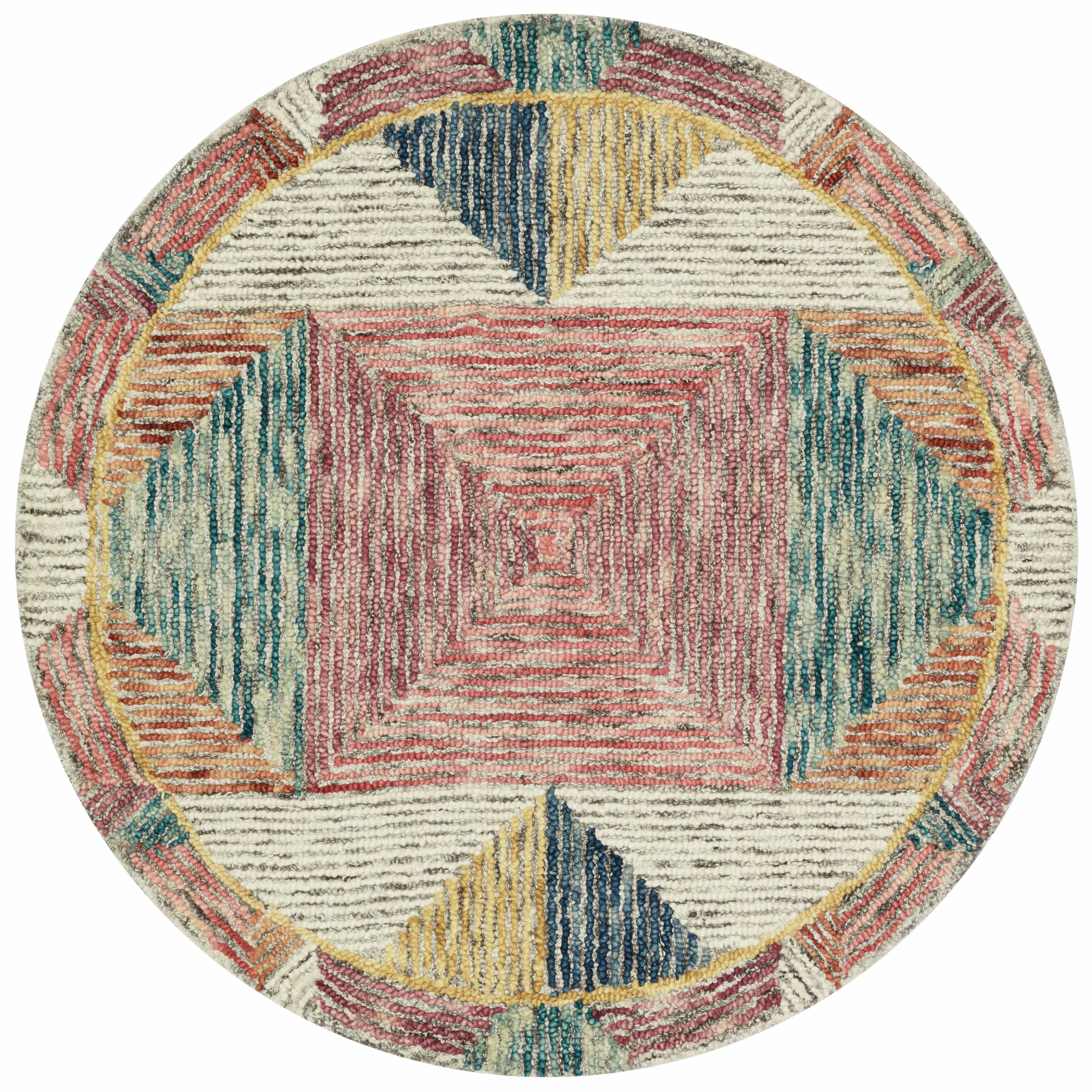 Loloi II Spectrum Rug | Silver / Fiesta Loloi