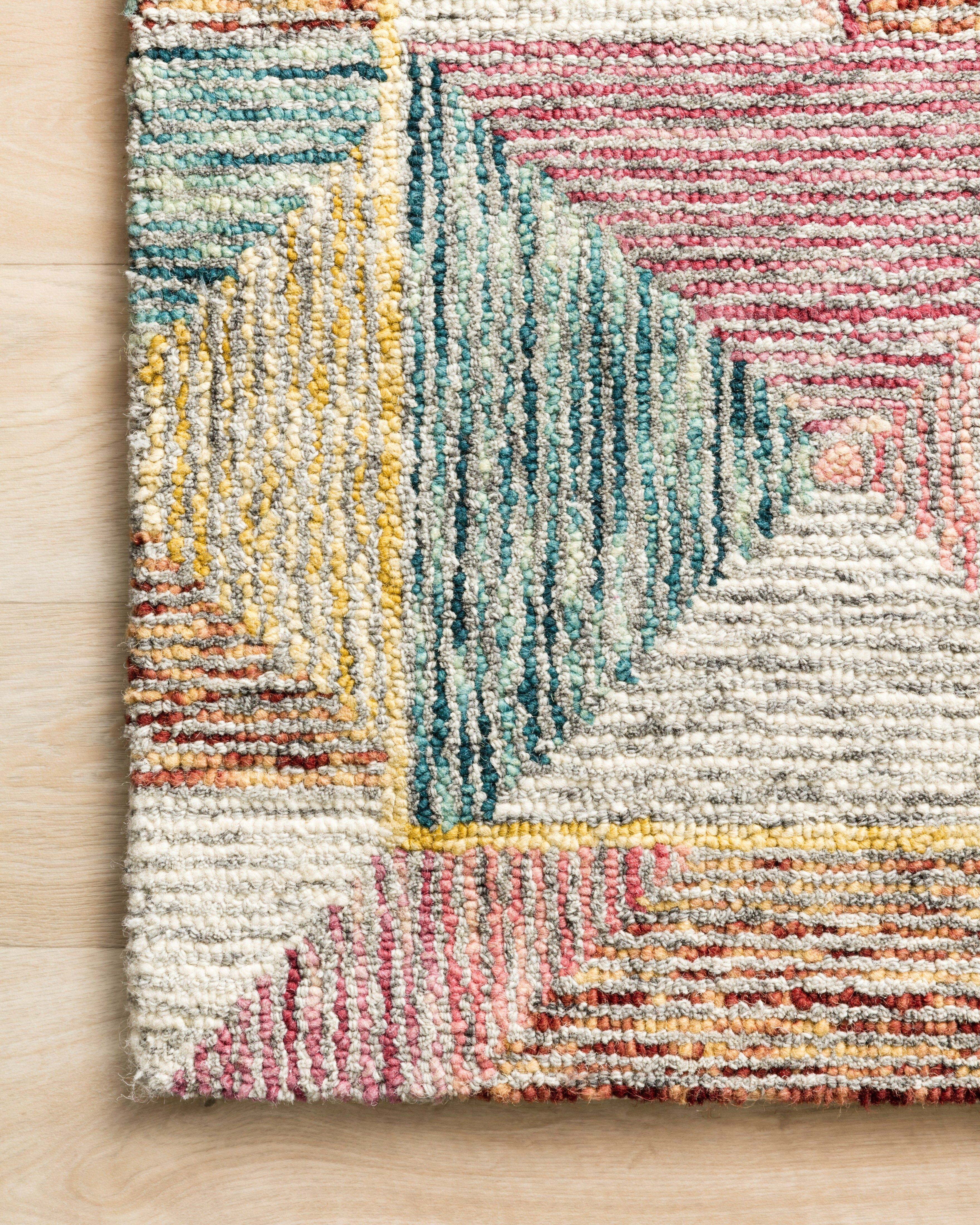 Loloi II Spectrum Rug | Silver / Fiesta Loloi