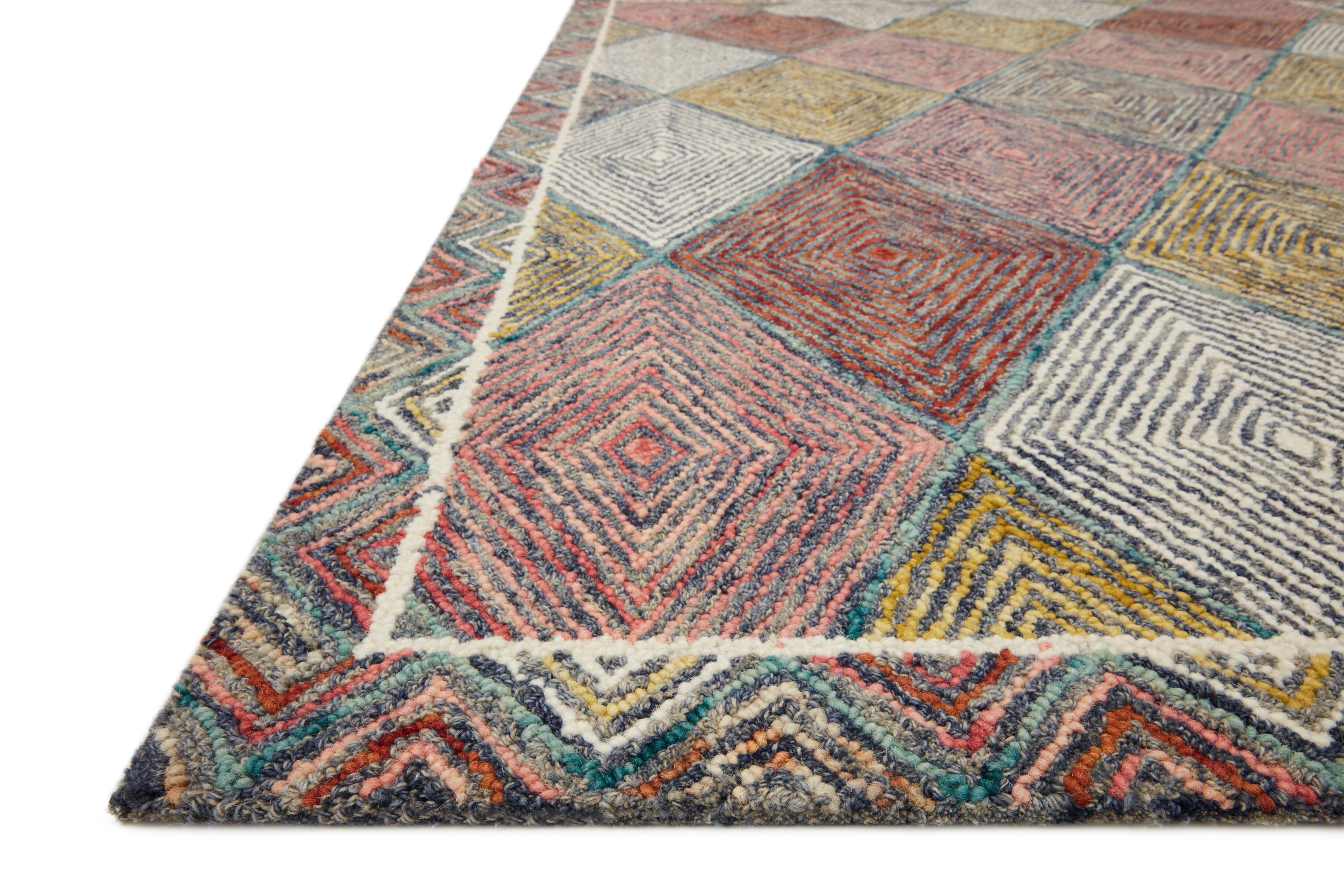 Loloi II Spectrum Rug | Turquoise / Fiesta Loloi