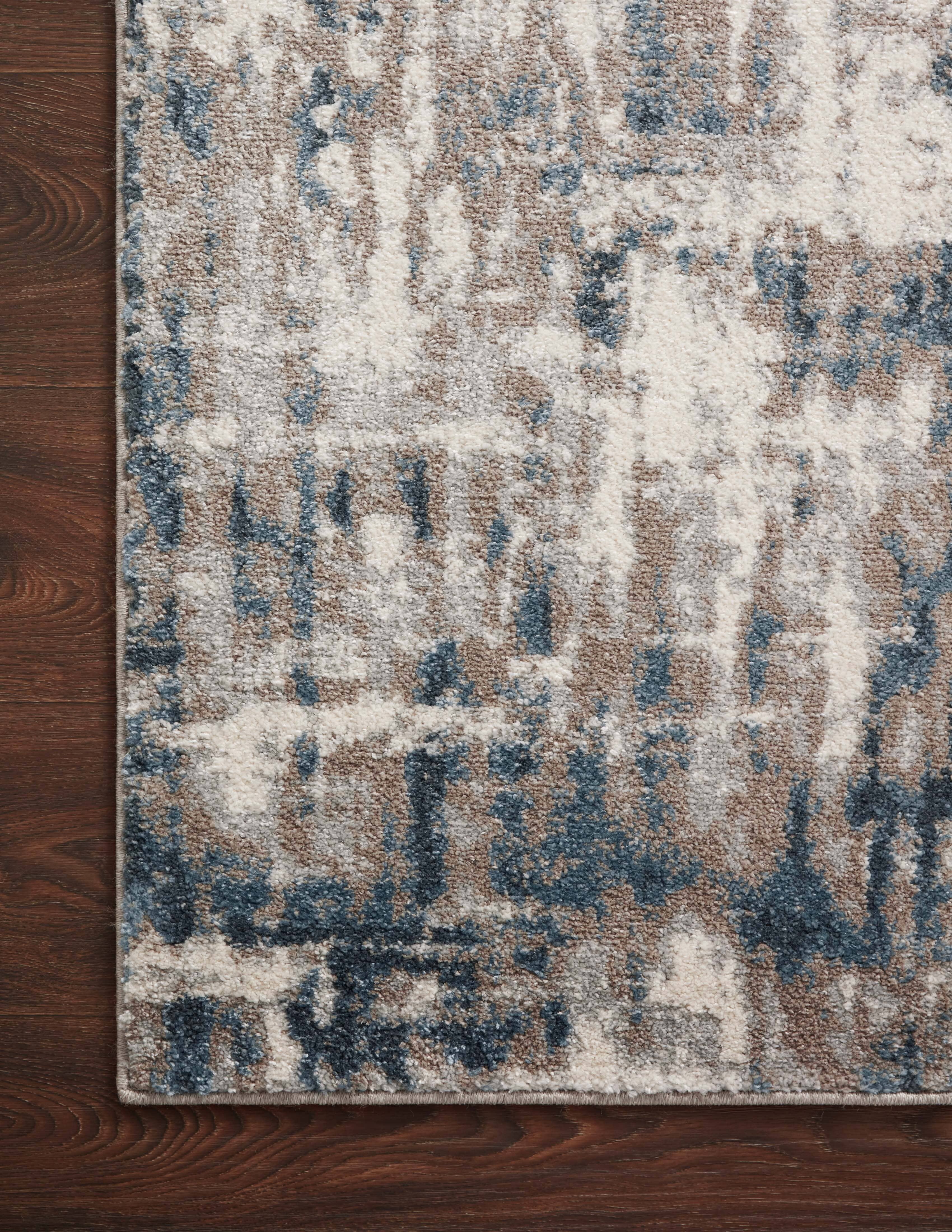 Loloi II Spirit Rug | Stone / Blue Loloi