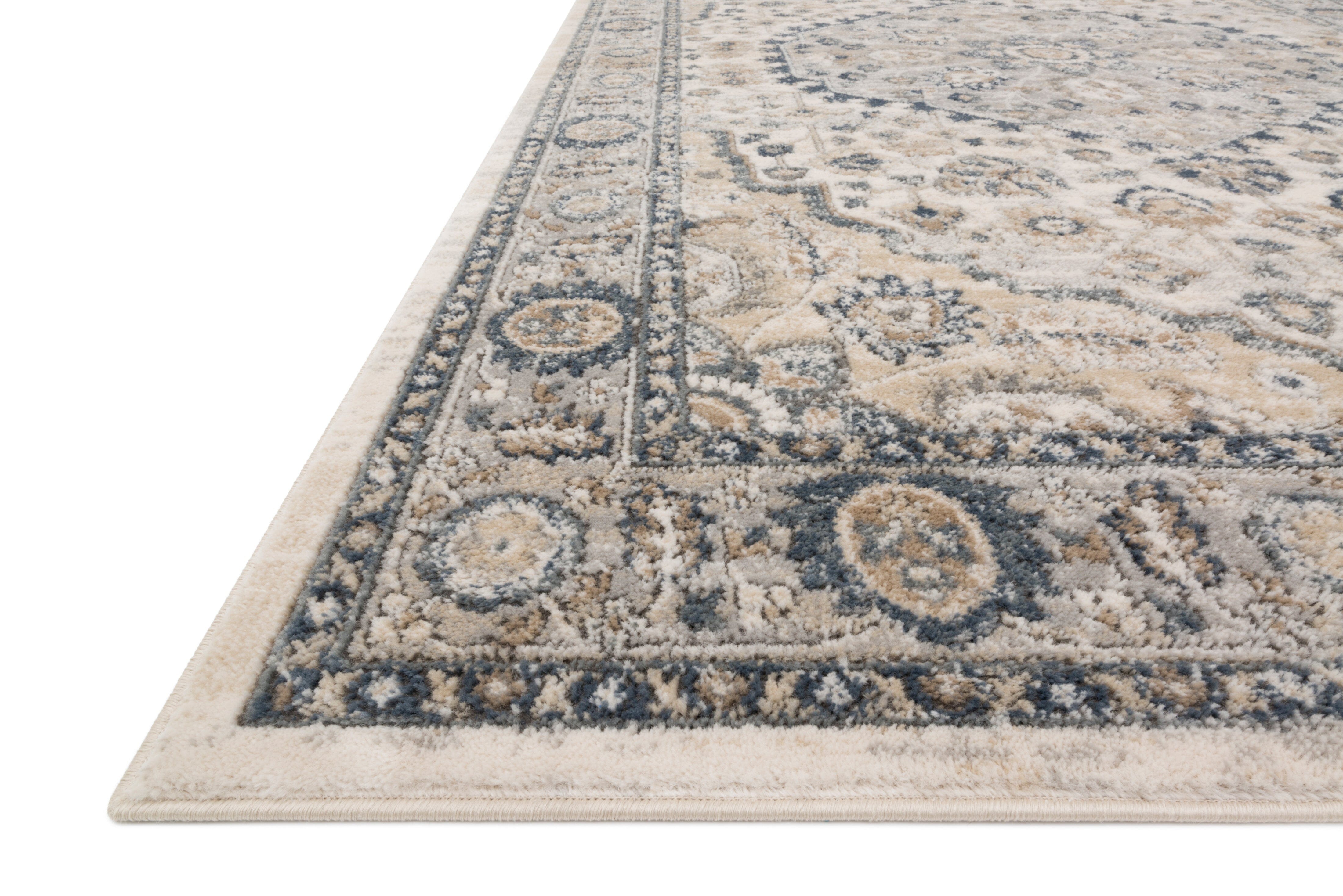 Loloi II Teagan Rug | Natural / Lt. Grey Loloi