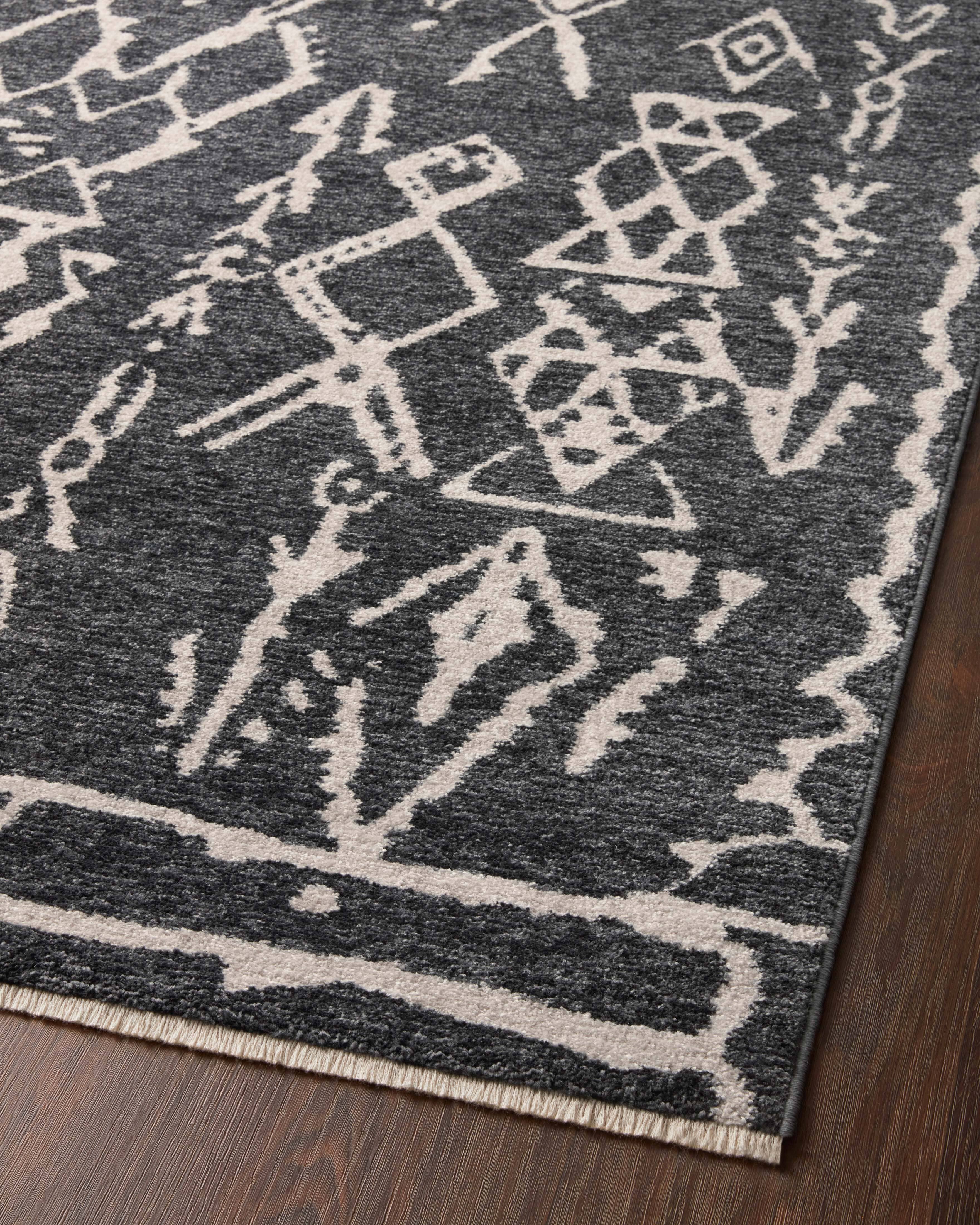 Loloi II Vance Rug | Charcoal / Dove Loloi