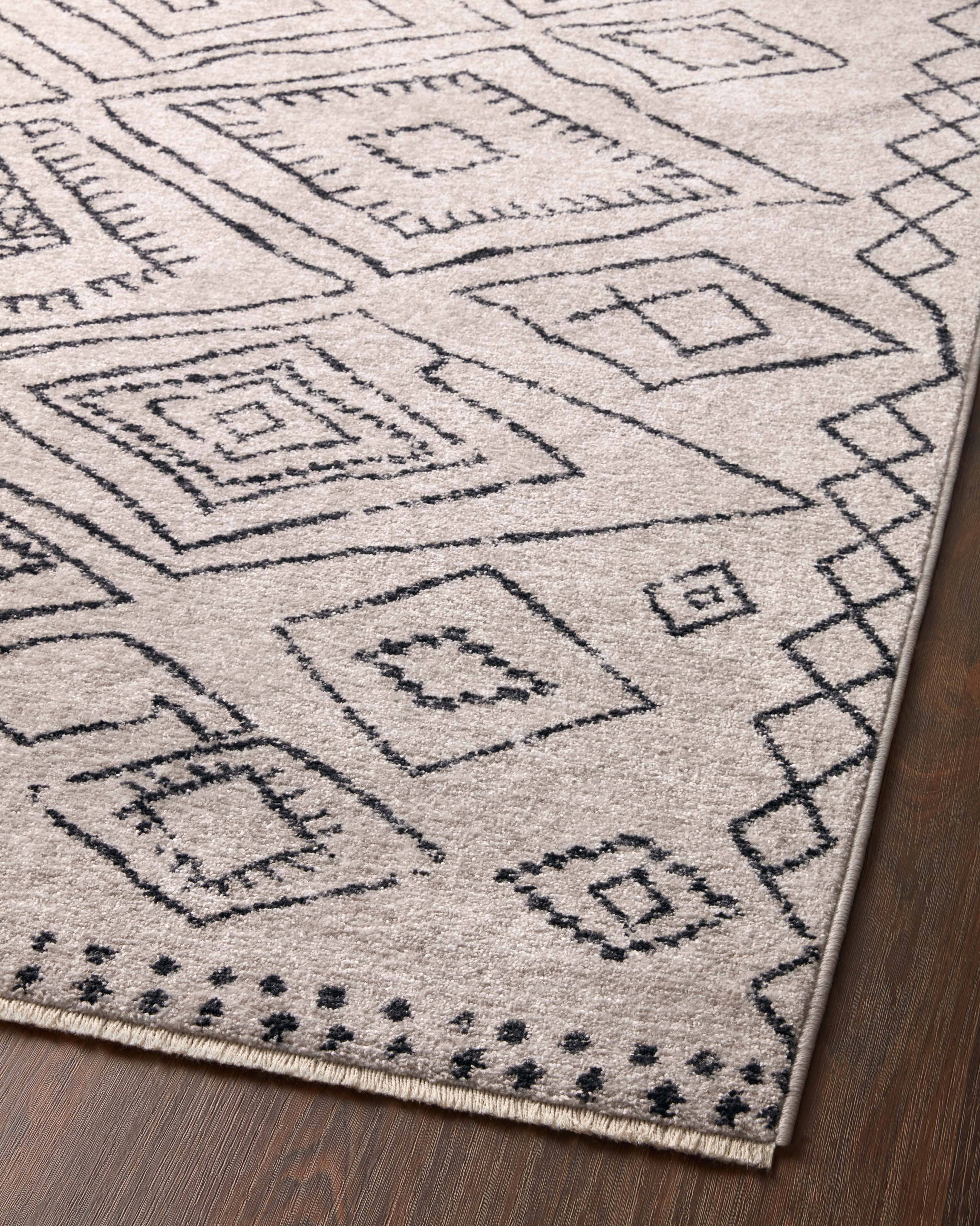 Loloi II Vance Rug | Dove / Charcoal Loloi