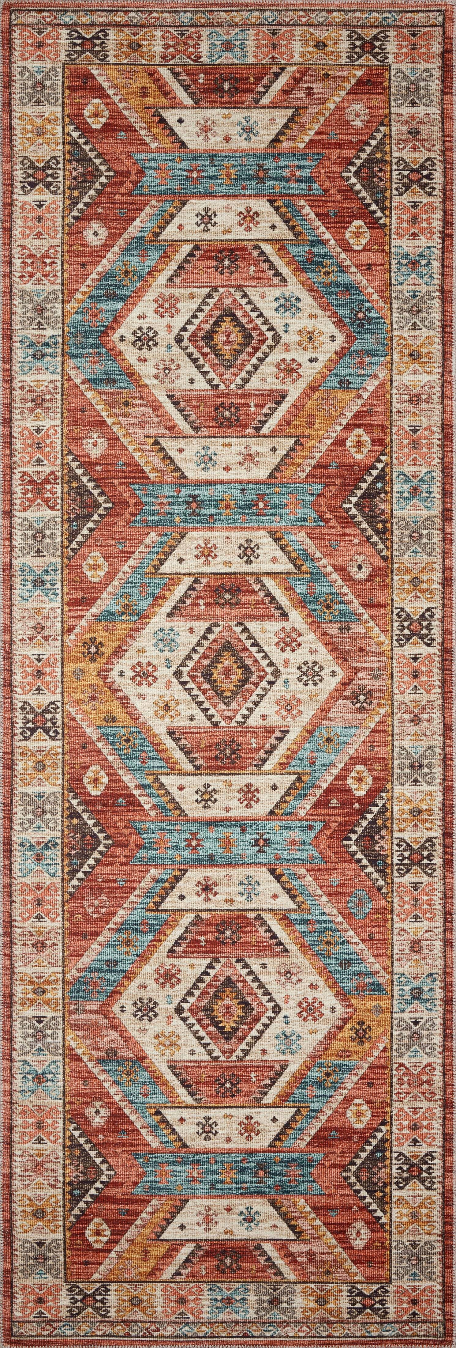 Loloi II Zion Rug | Red / Multi Loloi