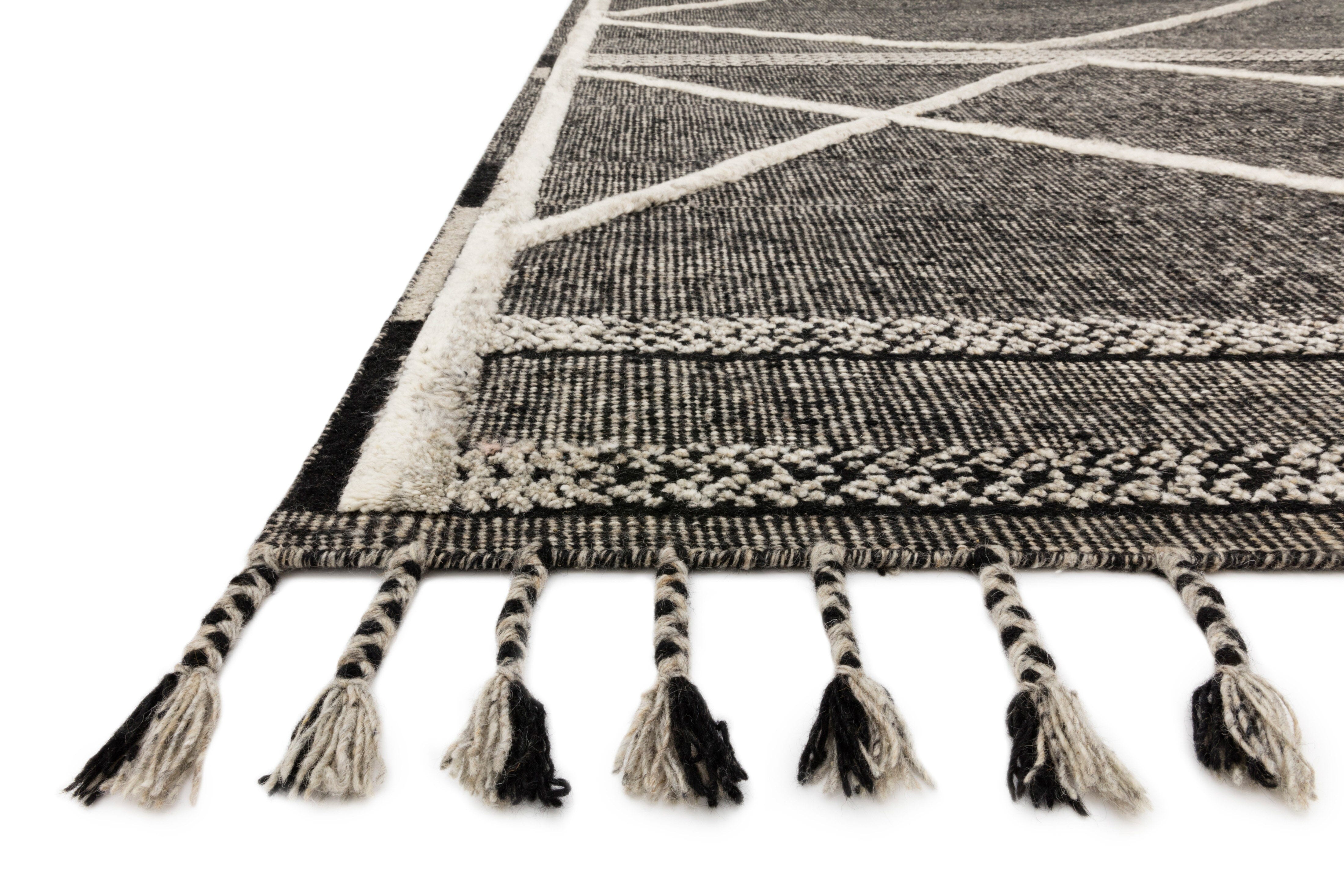 Loloi Iman Rug | Beige / Charcoal Loloi