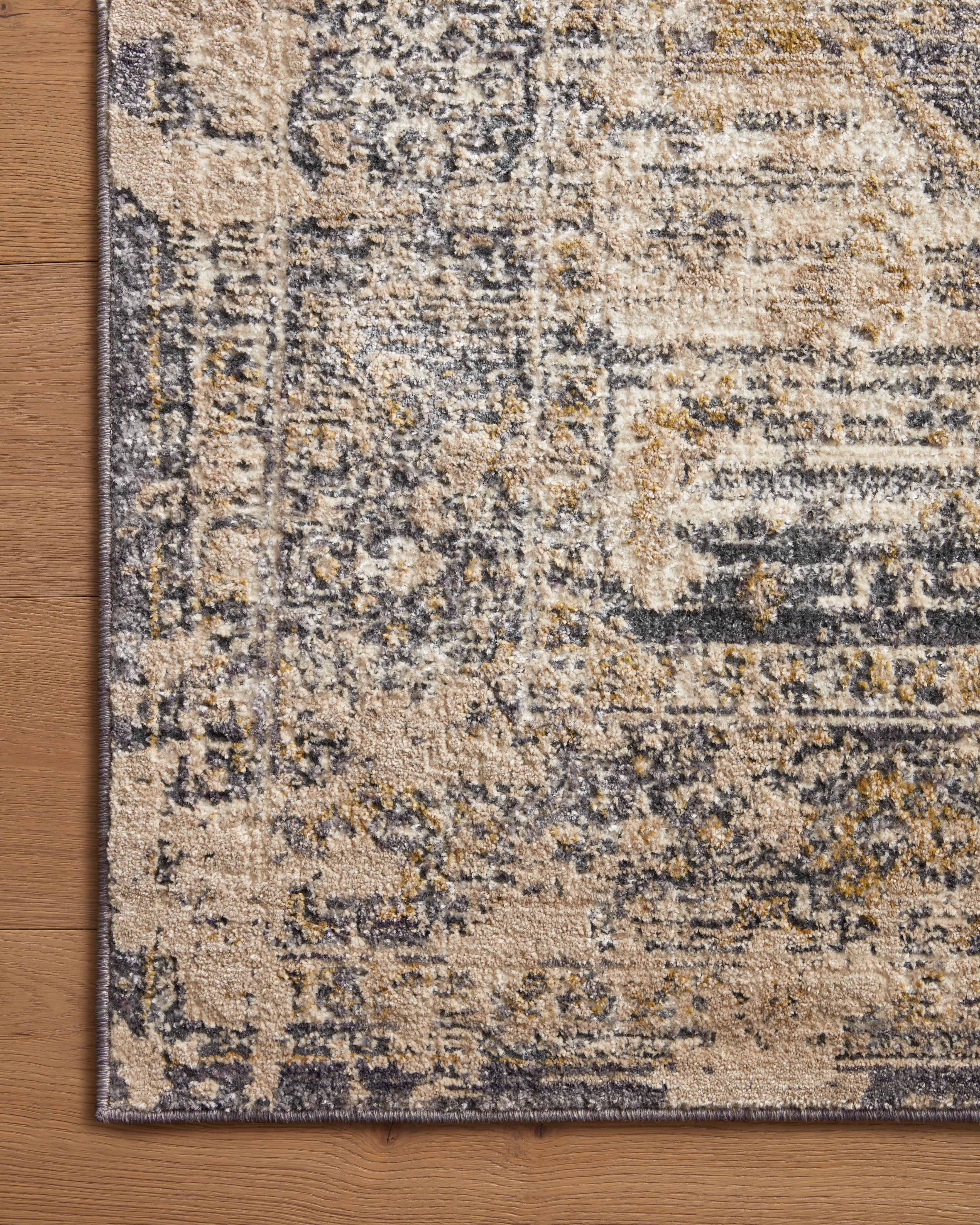 Loloi Indra Rug | Charcoal / Natural Loloi