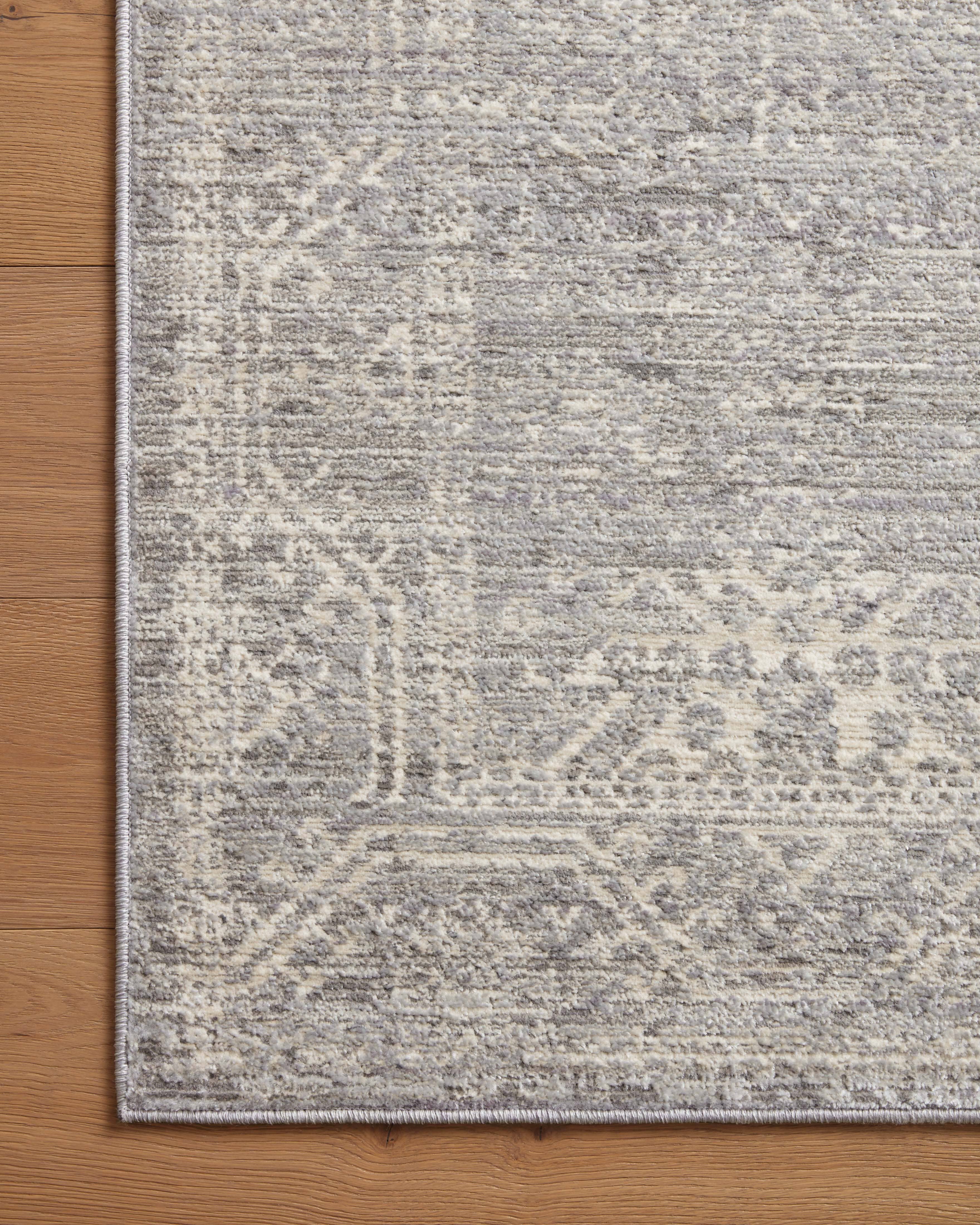 Loloi Indra Rug | Silver / Ivory Loloi