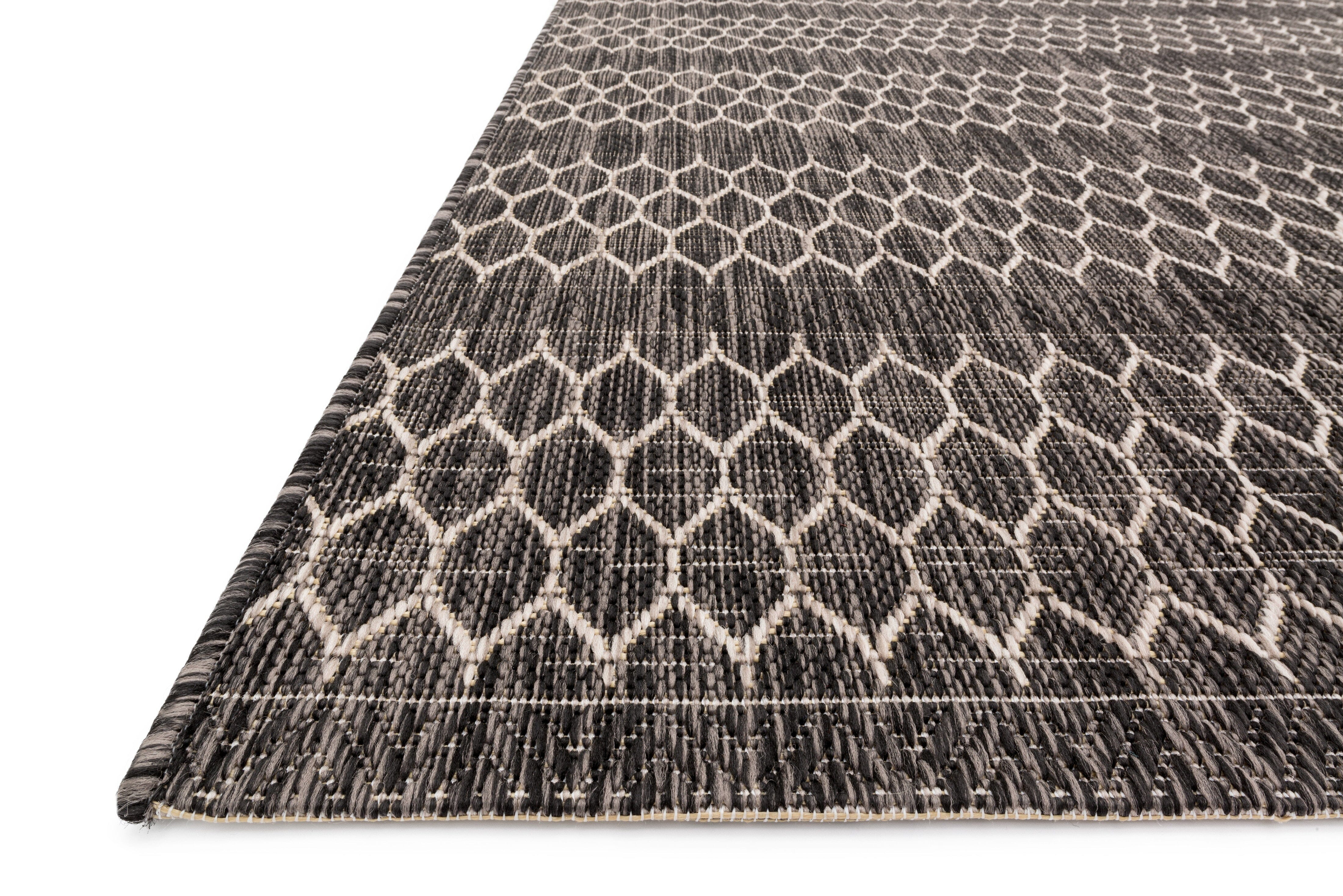 Loloi Isle Rug | Black / Grey Loloi