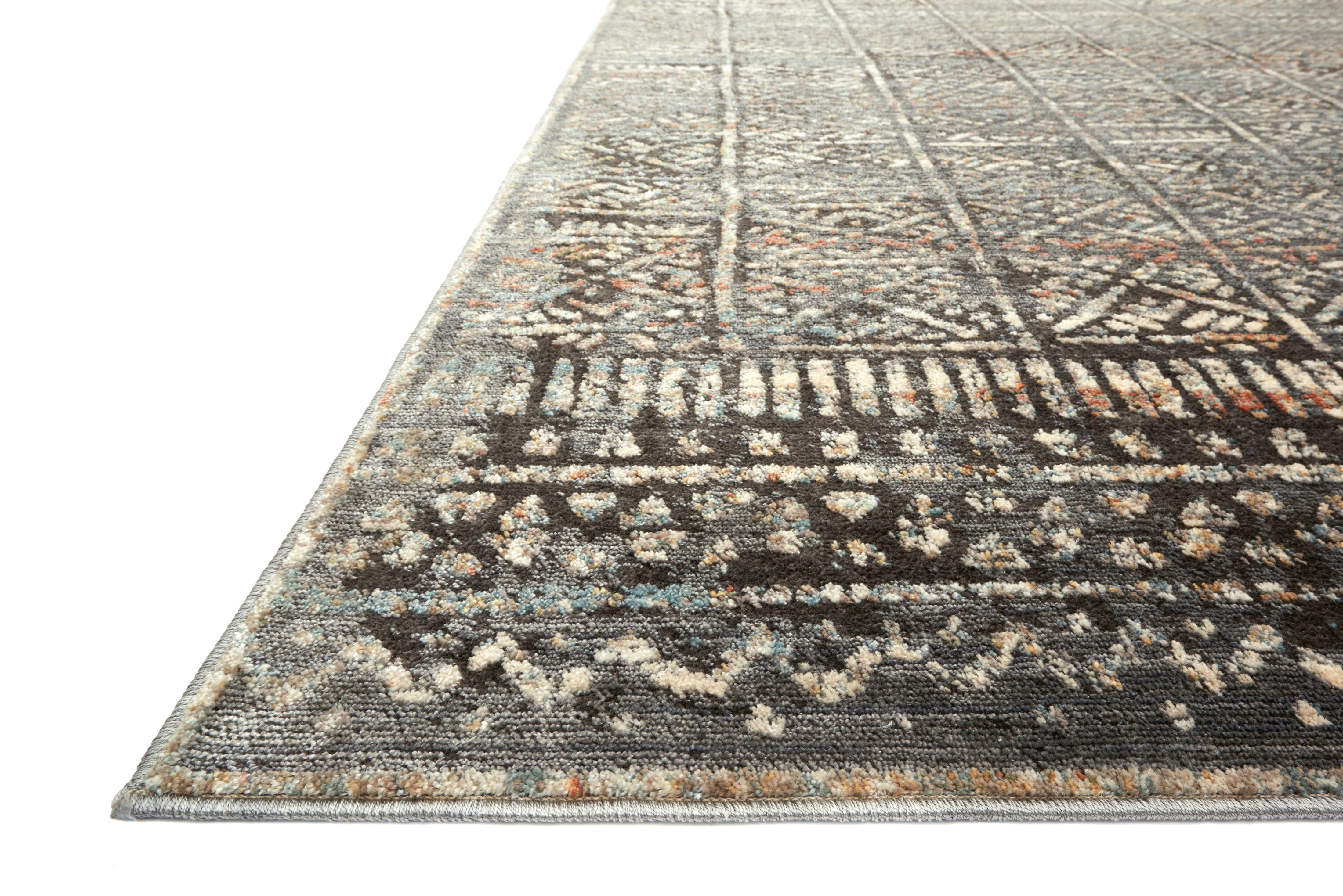 Loloi Javari Rug | Charcoal / Silver Loloi