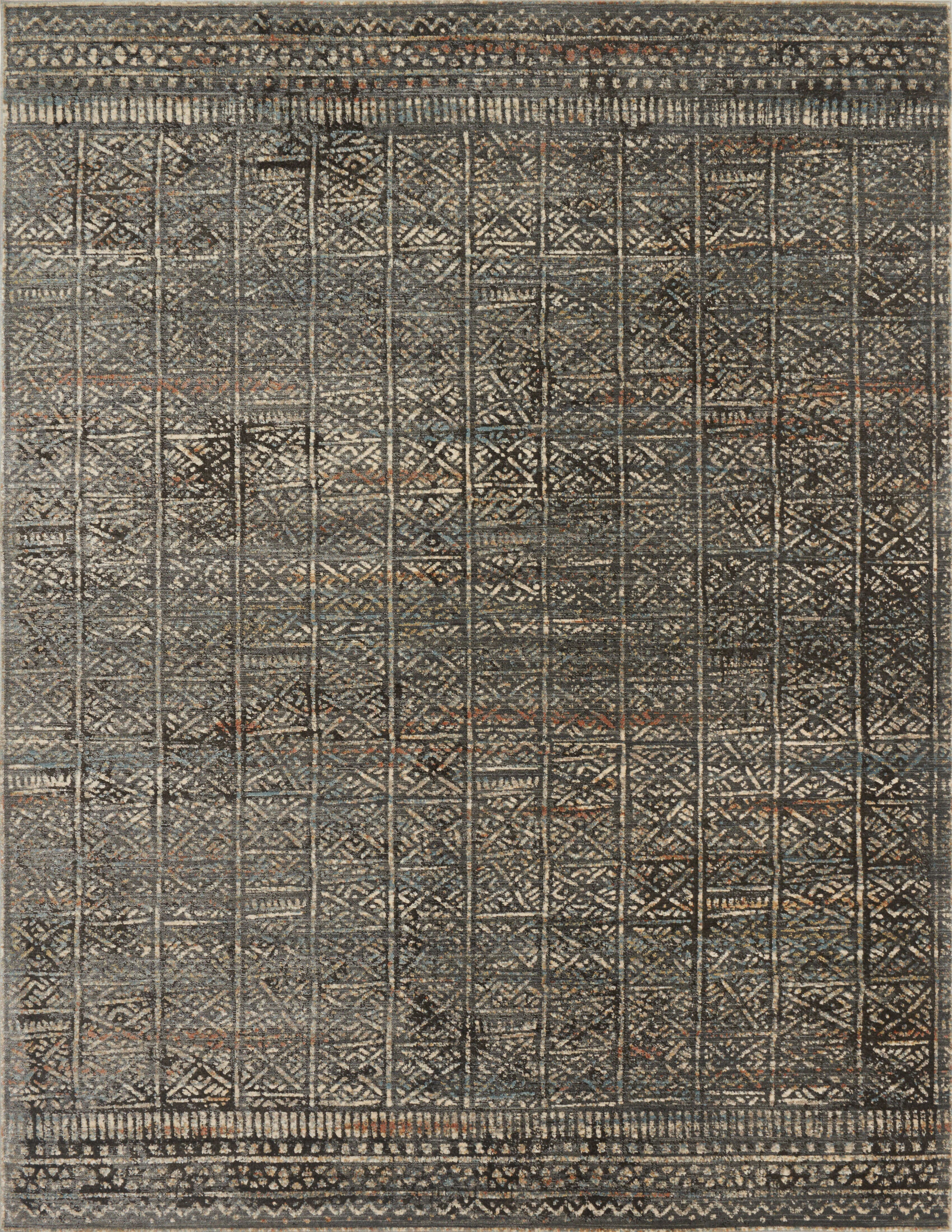 Loloi Javari Rug | Charcoal / Silver Loloi