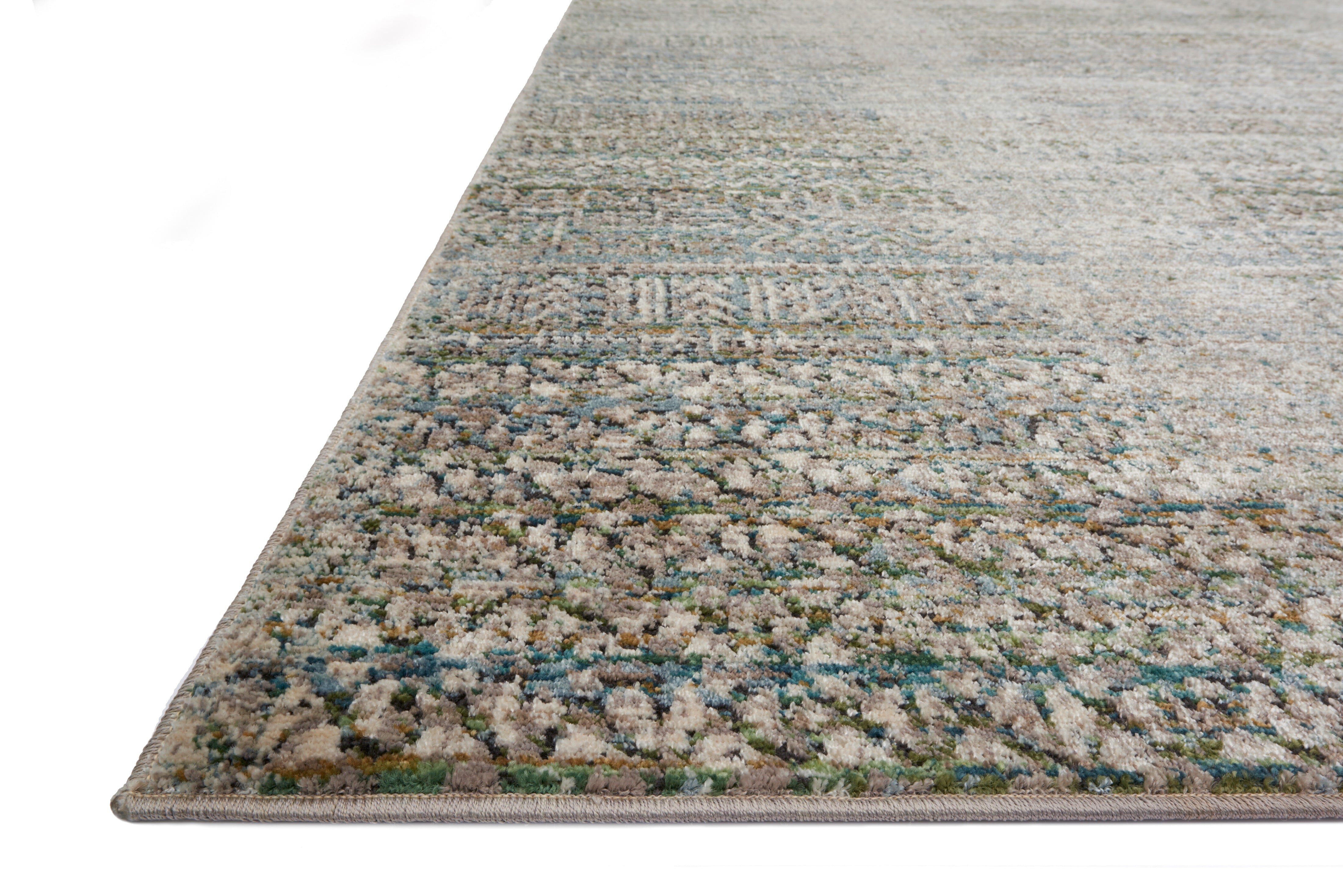 Loloi Javari Rug | Ivory / Sea Loloi