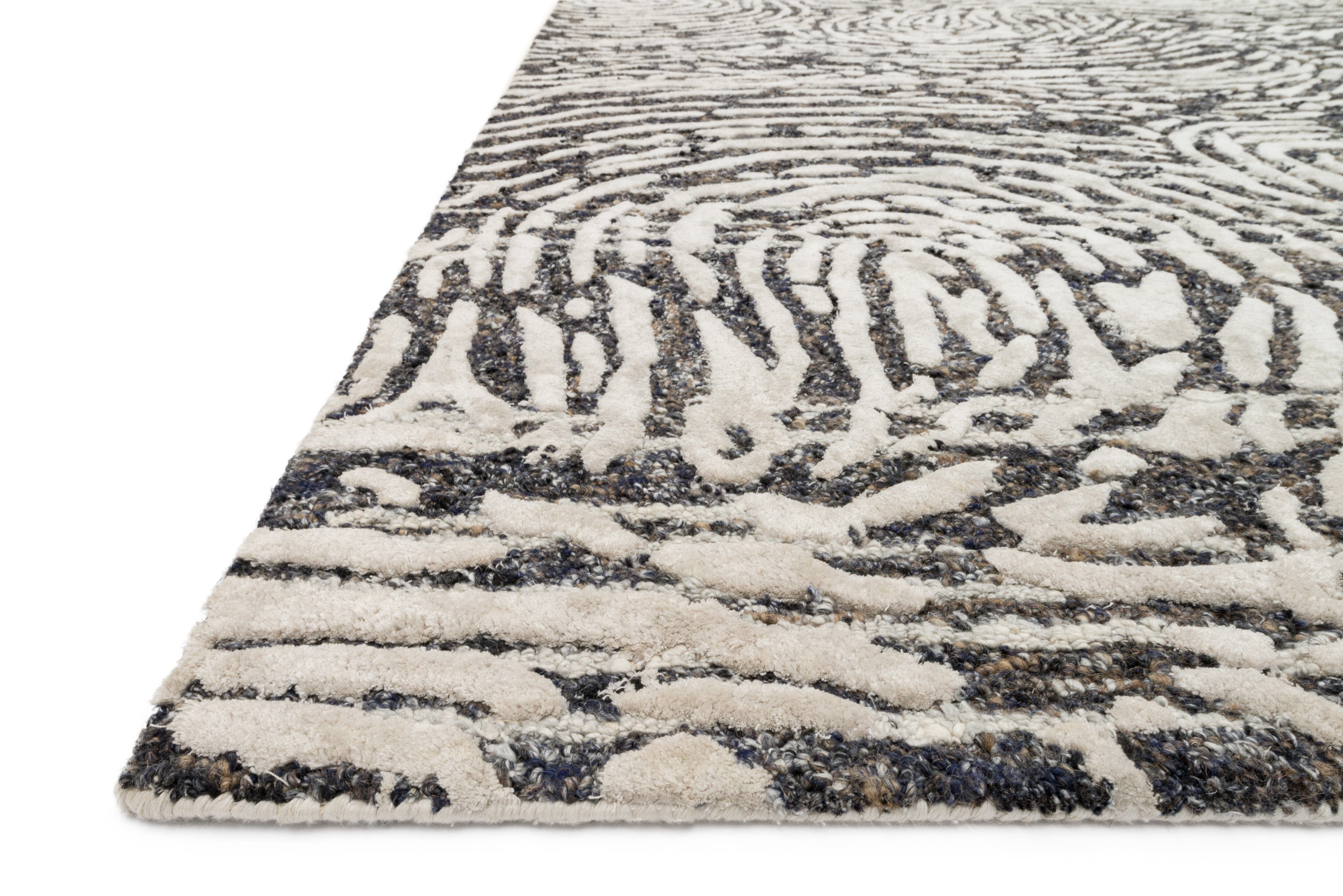 Loloi Juneau Rug | Charcoal / Silver Loloi