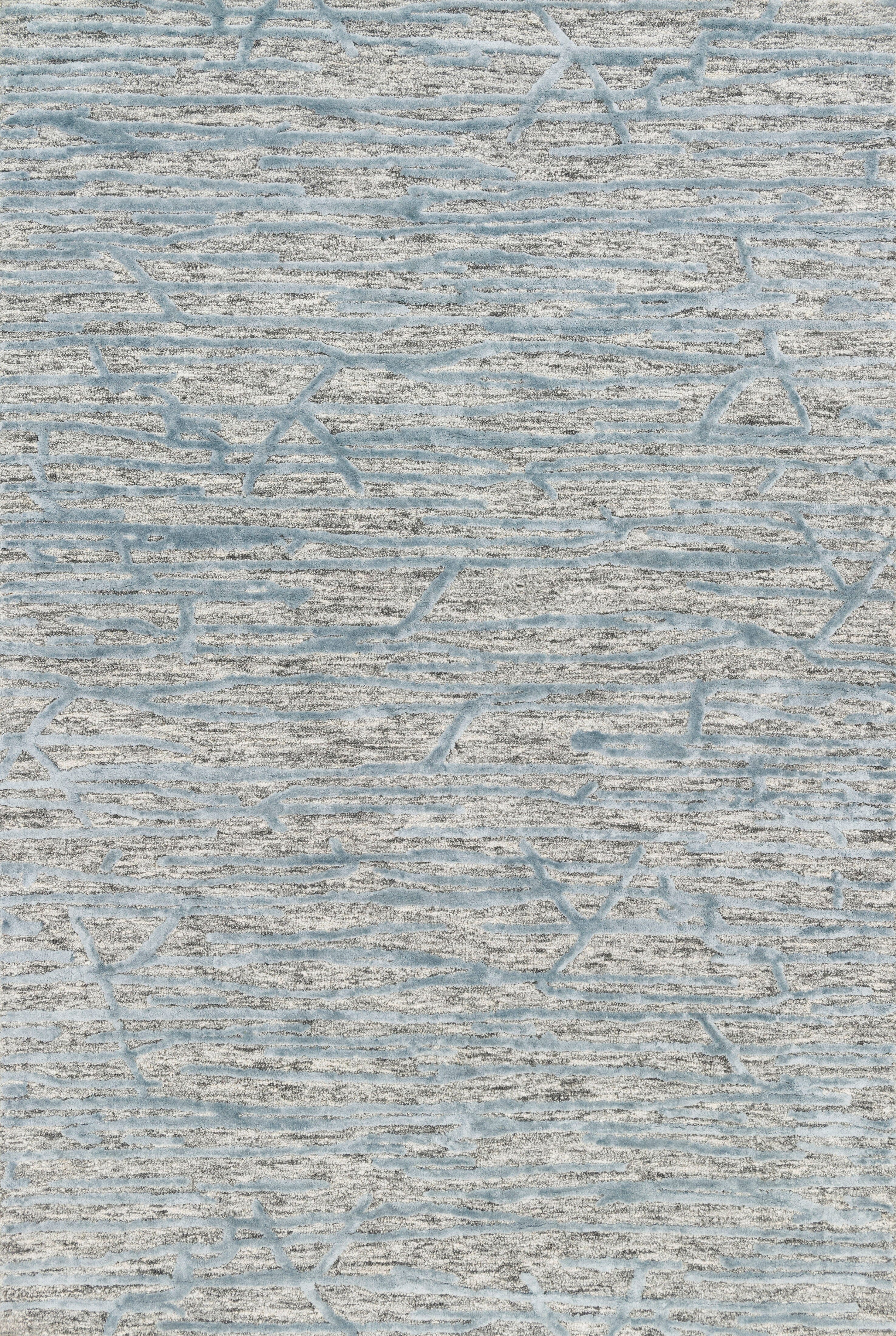 Loloi Juneau Rug | Grey / Blue Loloi