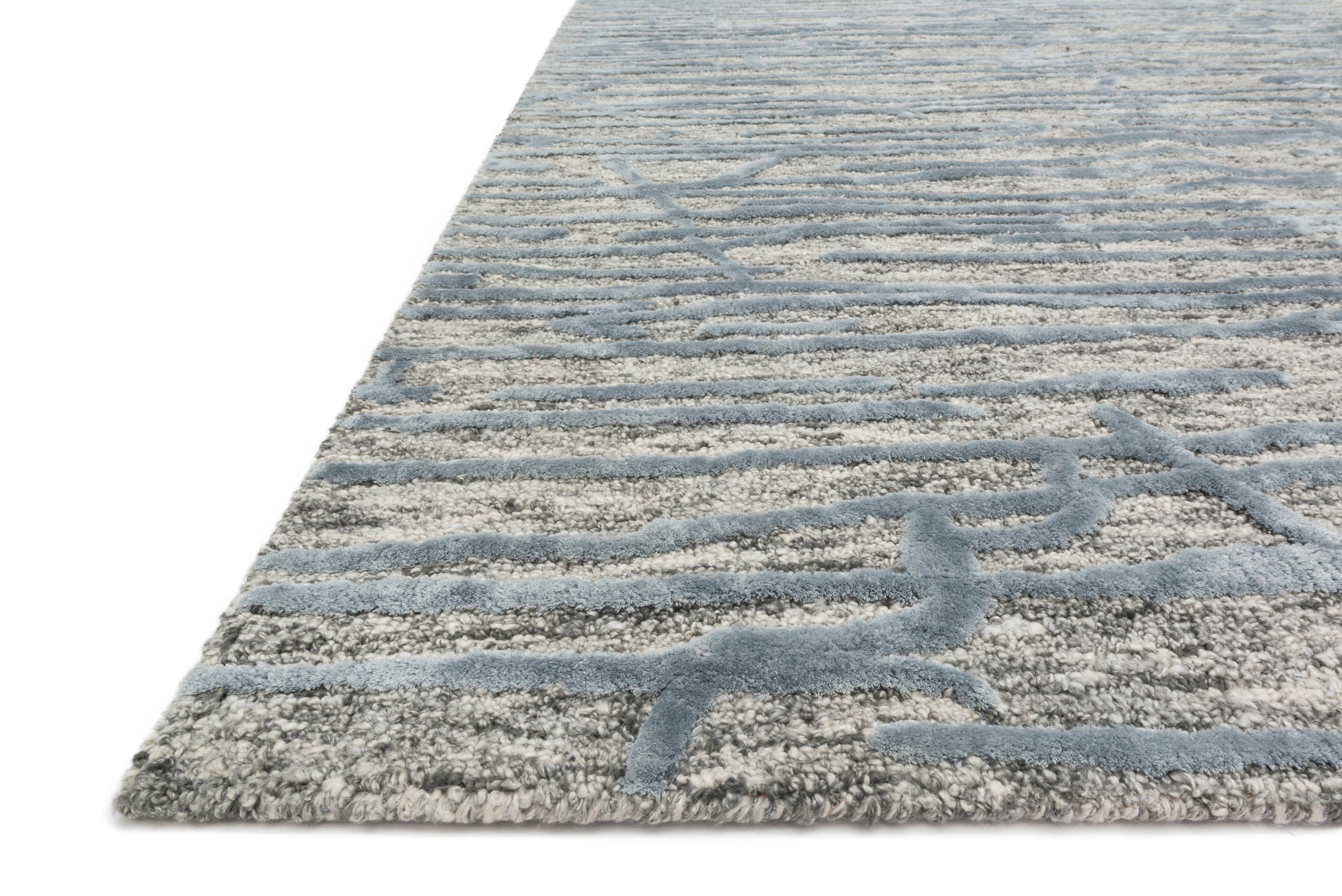 Loloi Juneau Rug | Grey / Blue Loloi