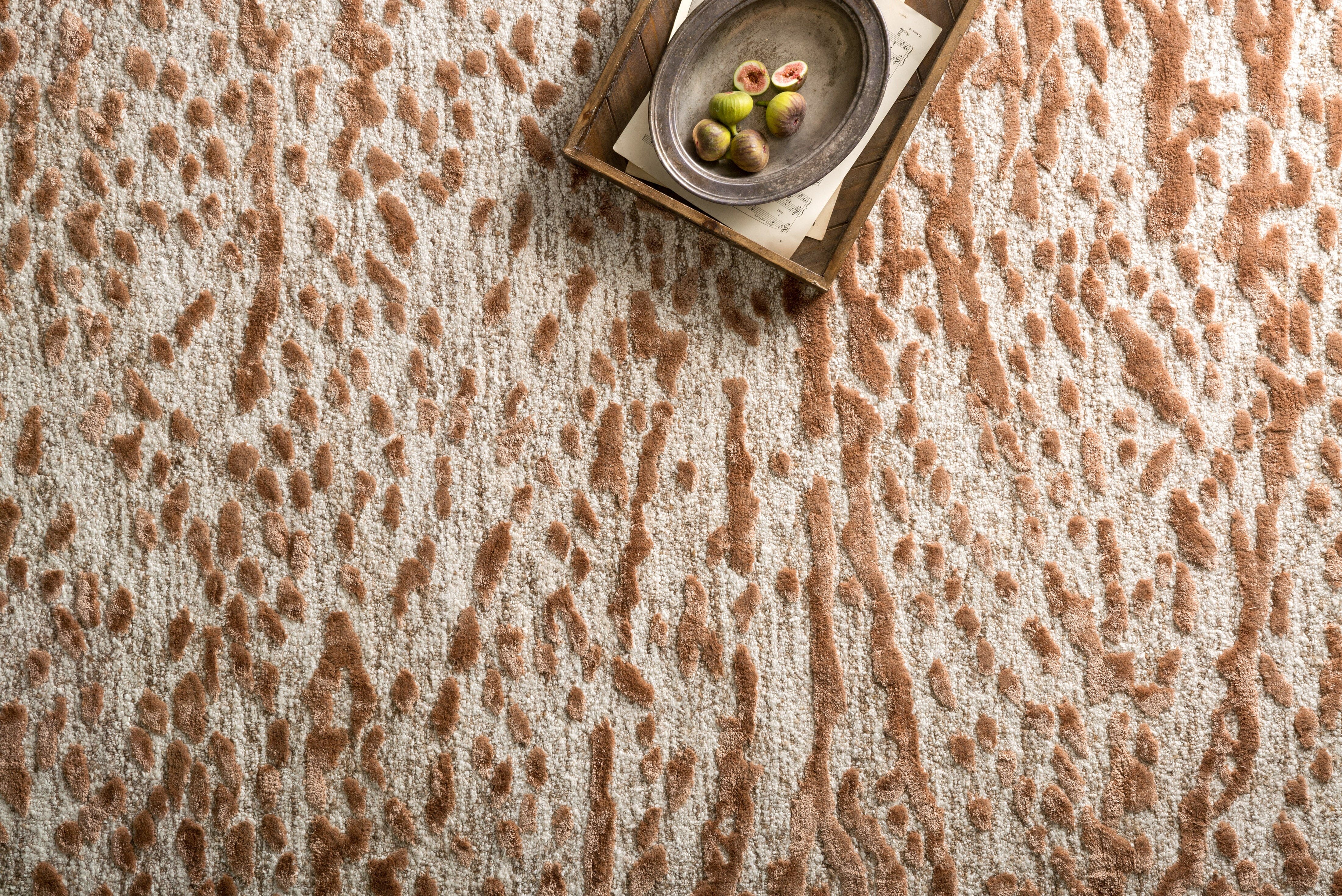 Loloi Juneau Rug | Oatmeal / Terracotta Loloi