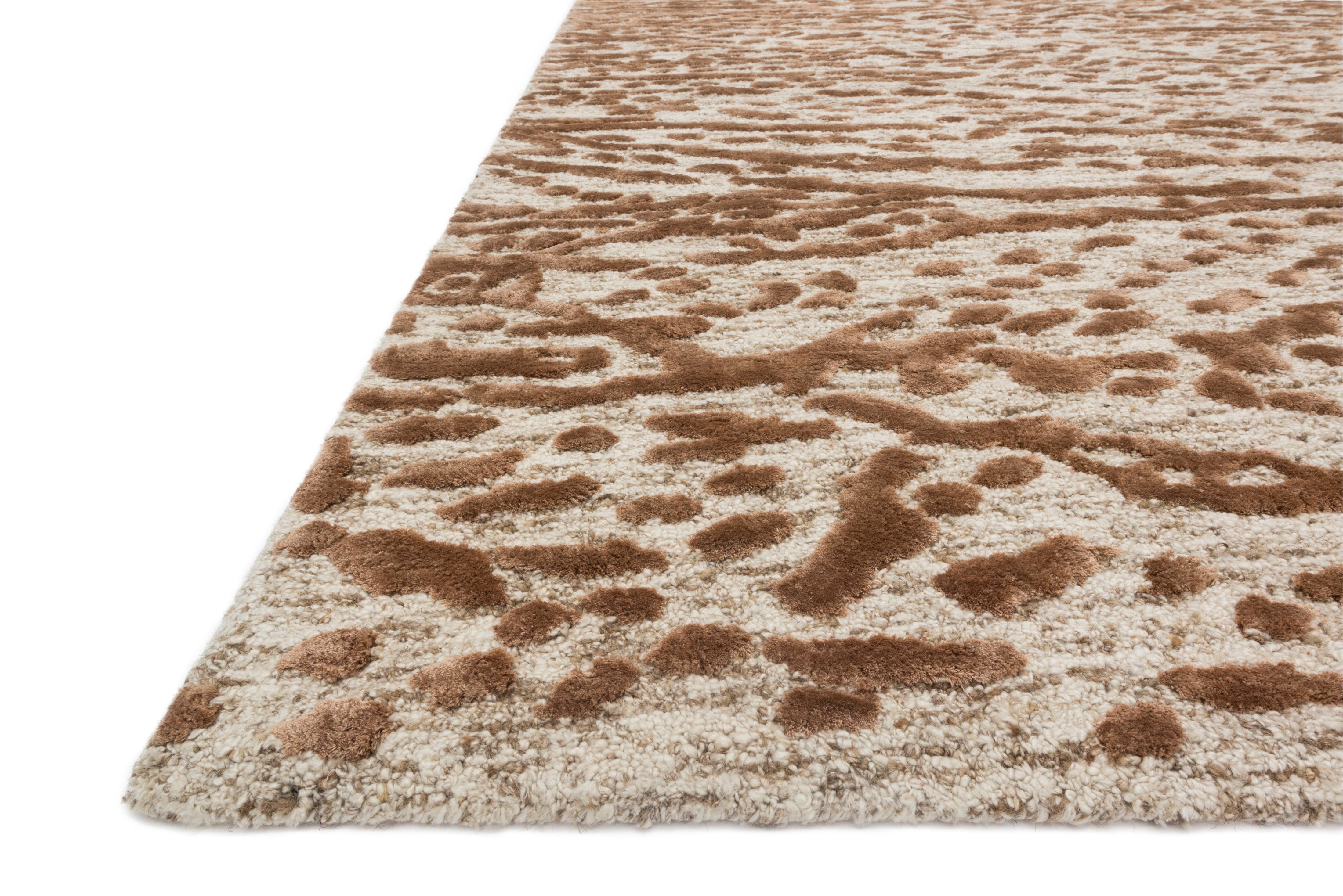 Loloi Juneau Rug | Oatmeal / Terracotta Loloi