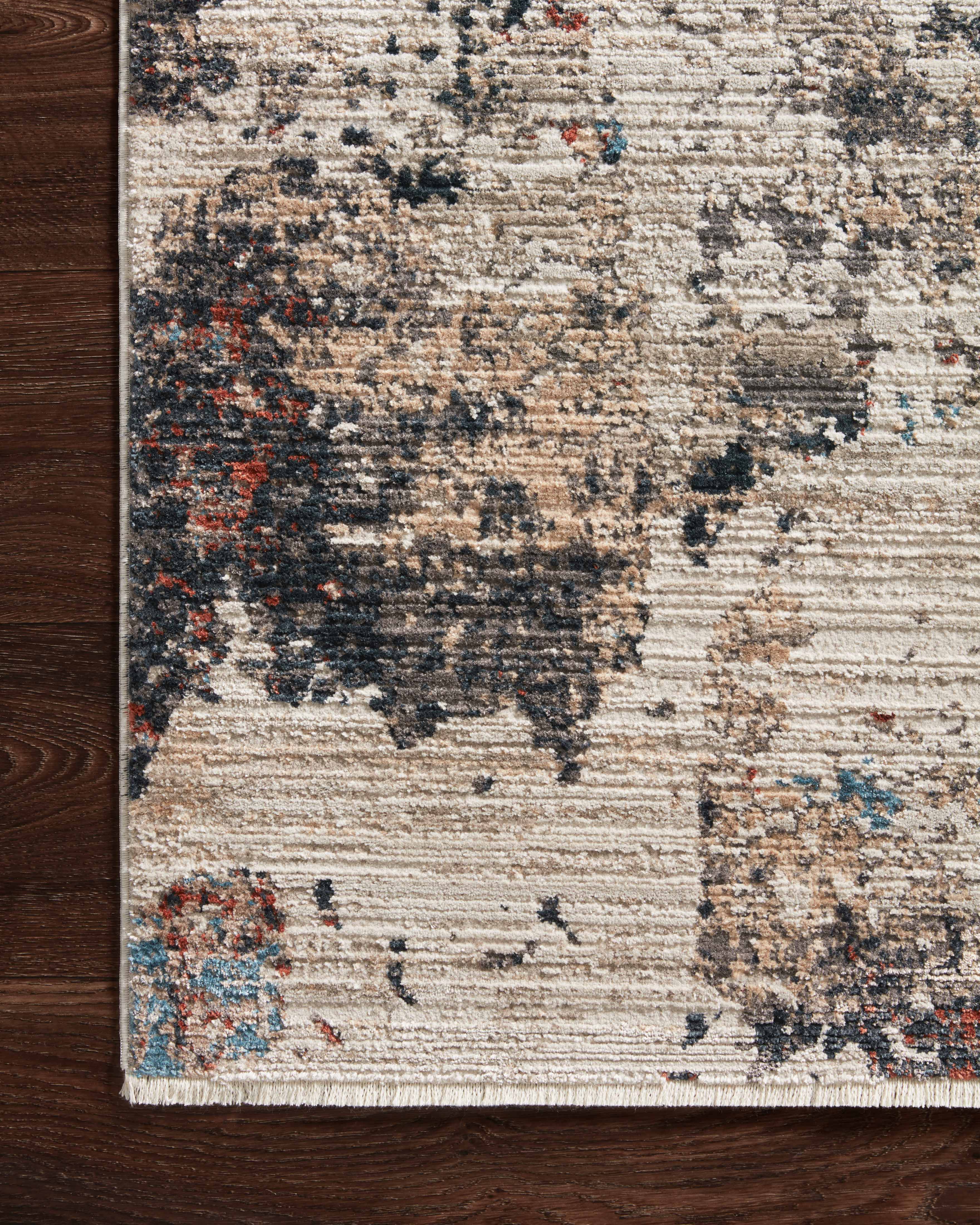 Loloi Leigh Rug | Ivory / Charcoal Loloi