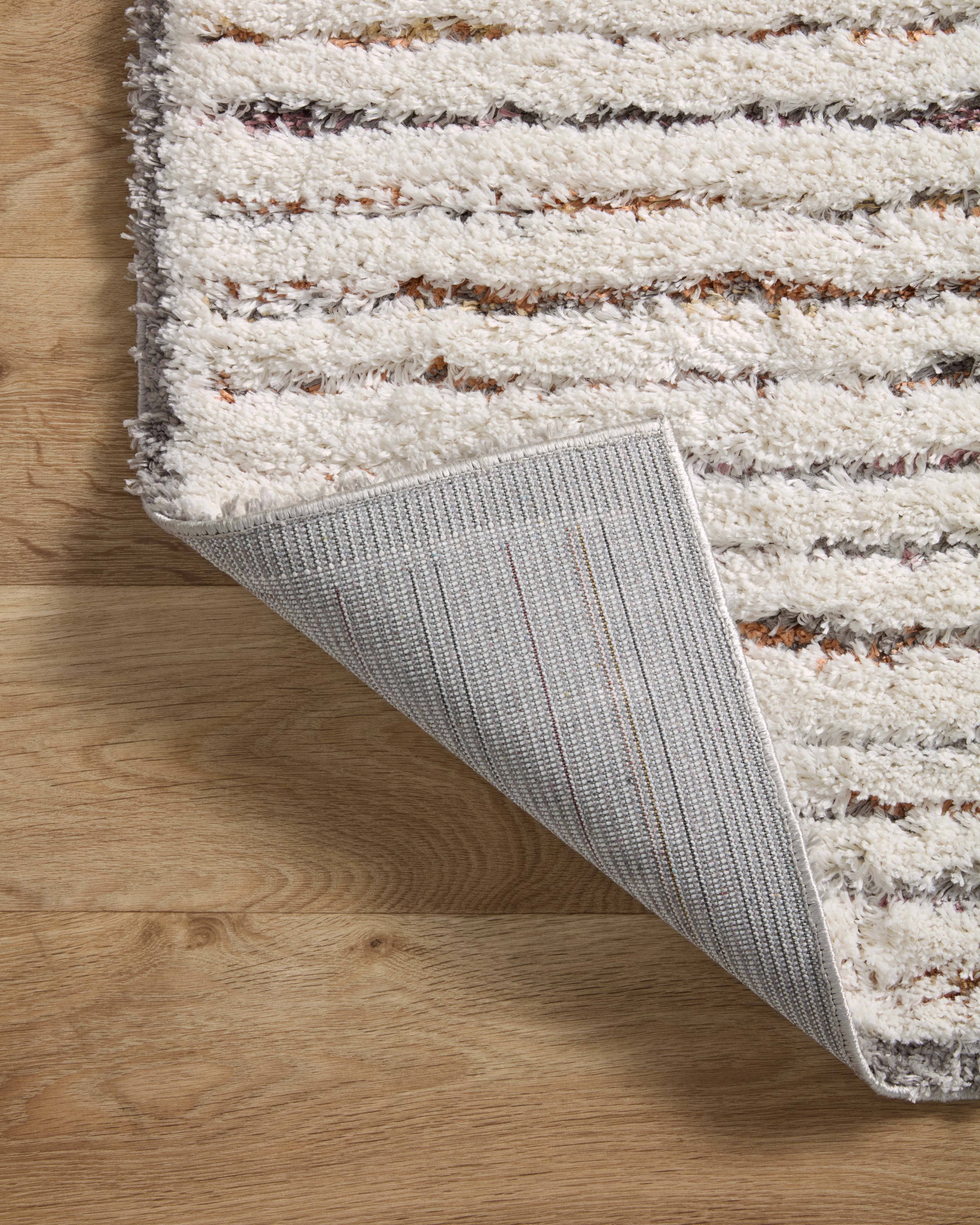 Loloi Levitt Shag Rug | Ivory / Multi Loloi