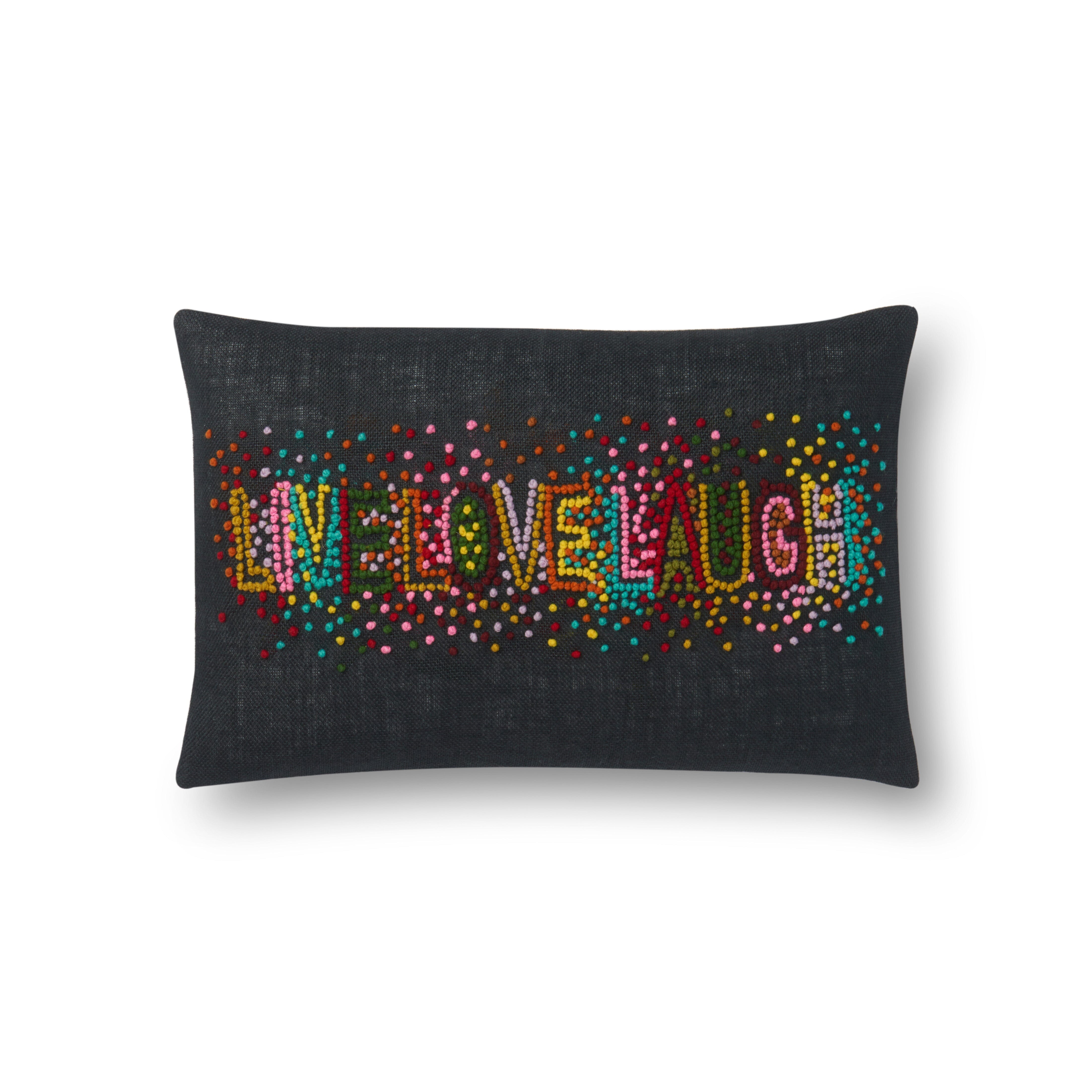 Loloi Pillow | Black / Multi Loloi