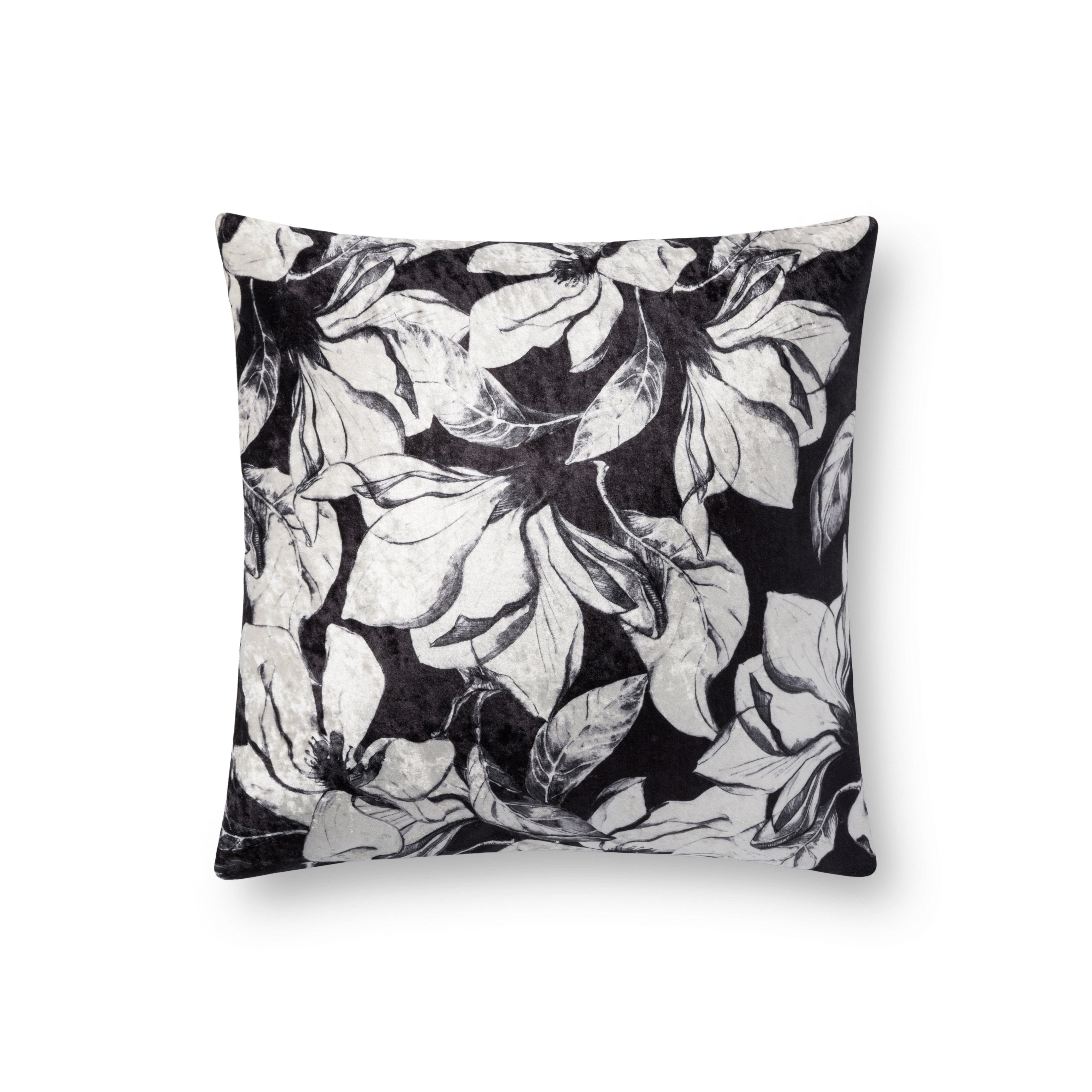 Loloi Pillow | Black / White Loloi