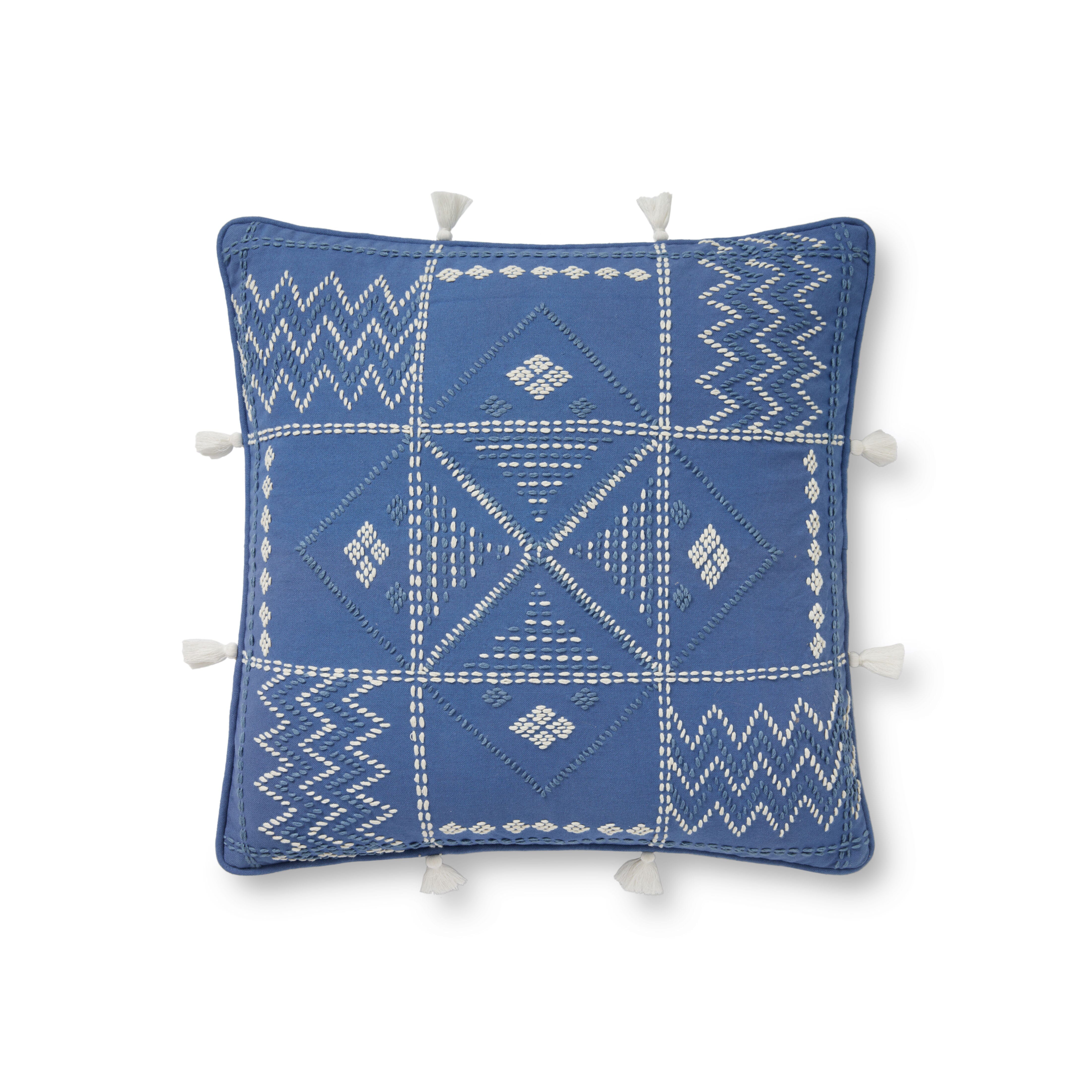 Loloi Pillow | Blue / Ivory Loloi