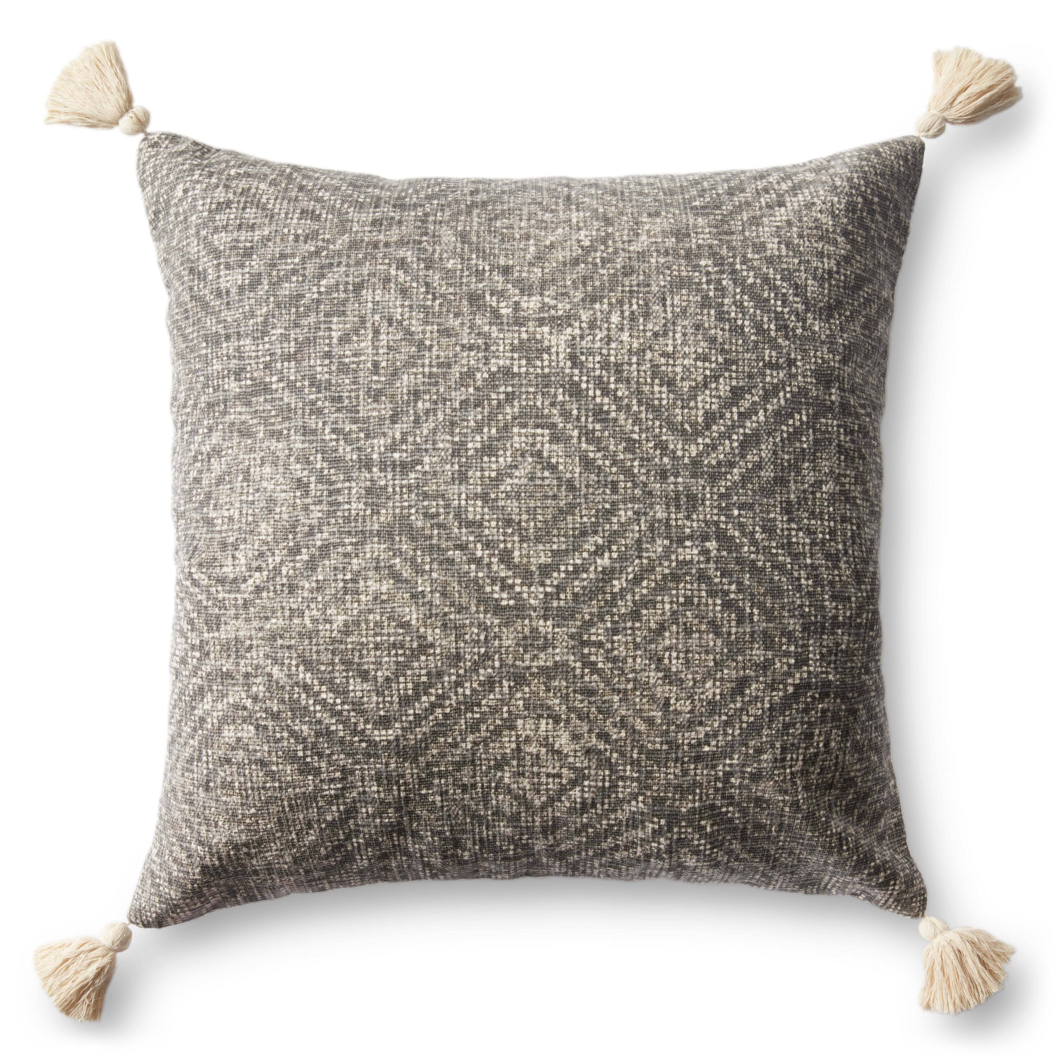 Loloi Pillow | Charcoal Loloi