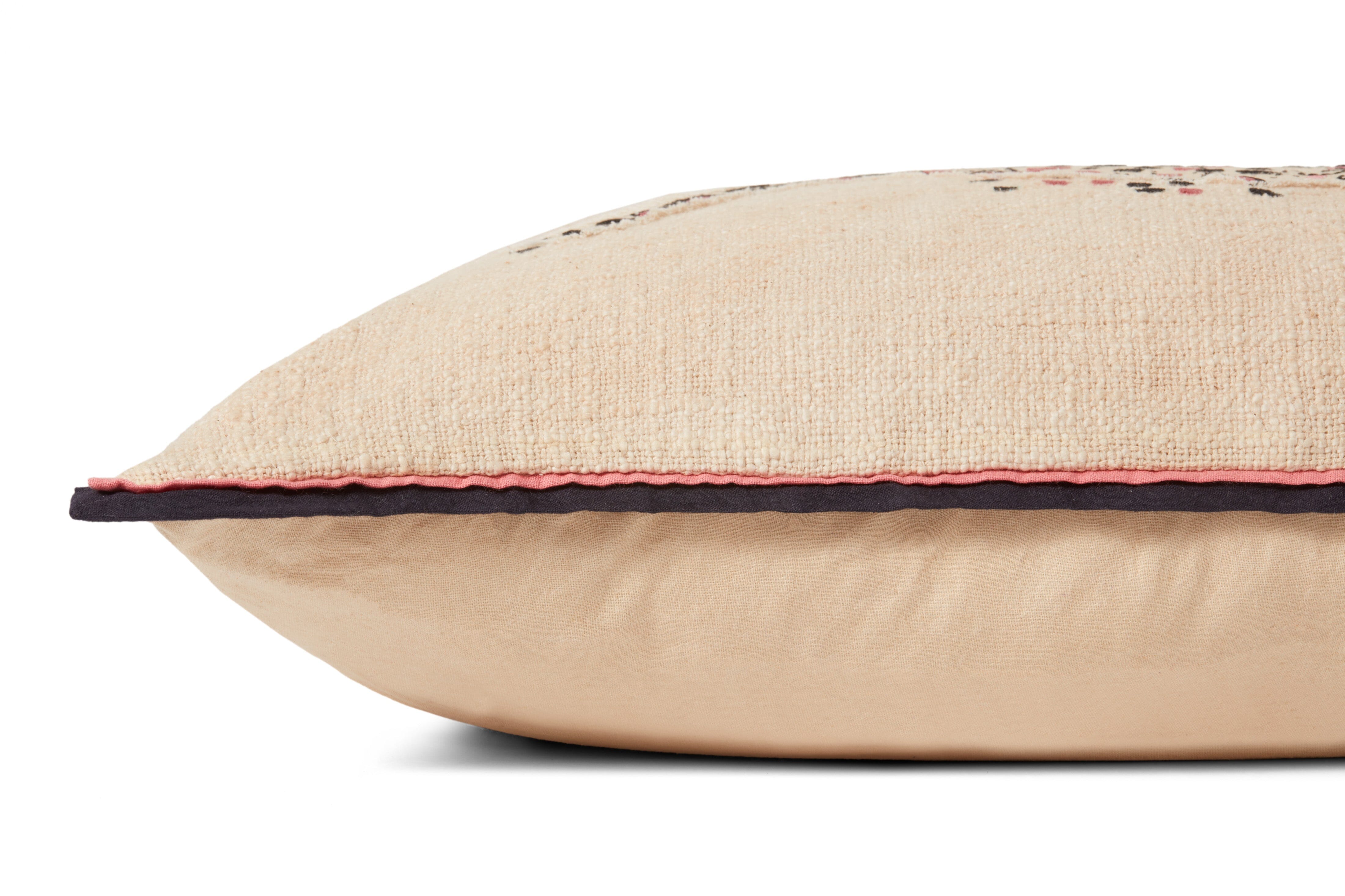 Loloi Pillow | Ivory / Black Loloi