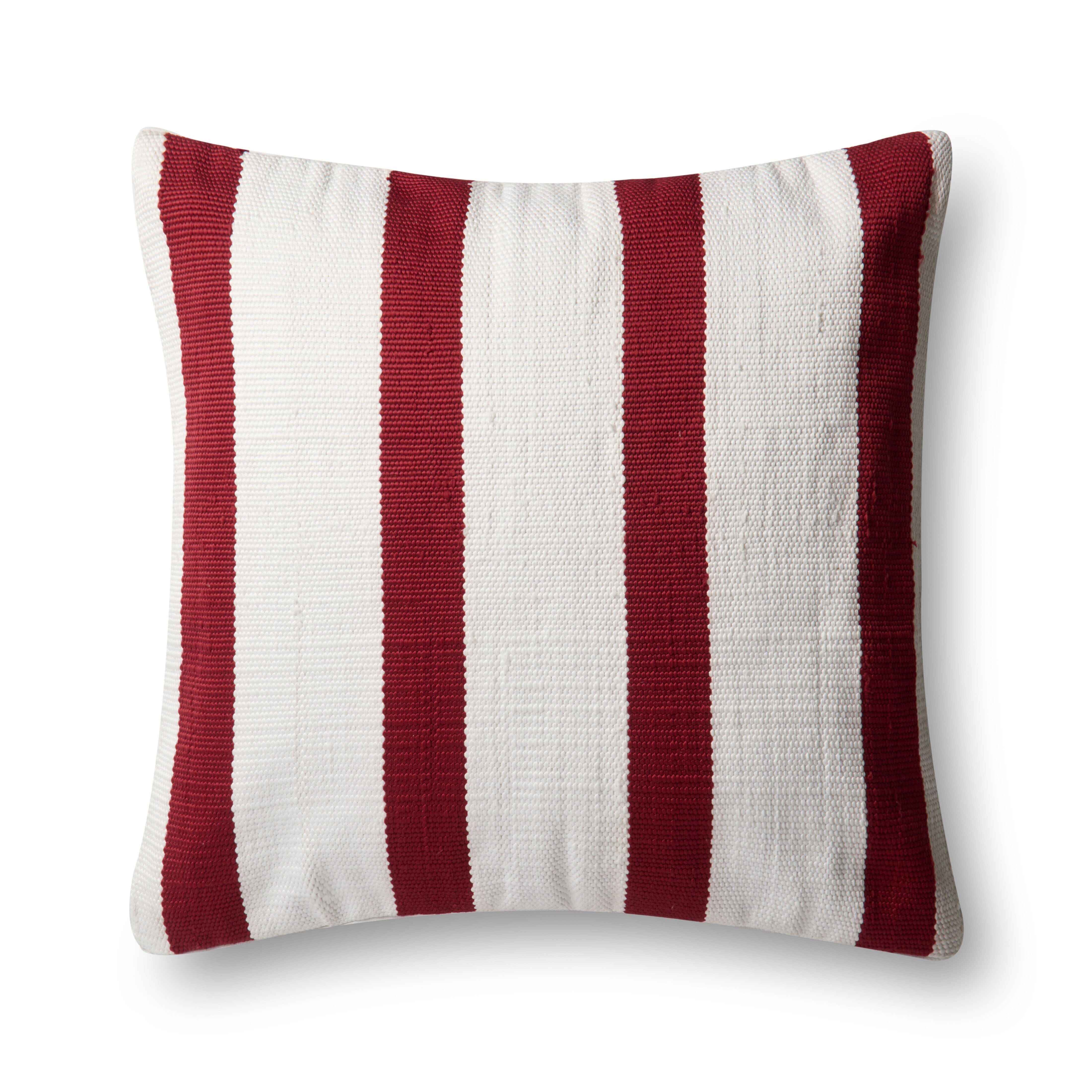 Loloi Pillow | Red / Ivory Loloi