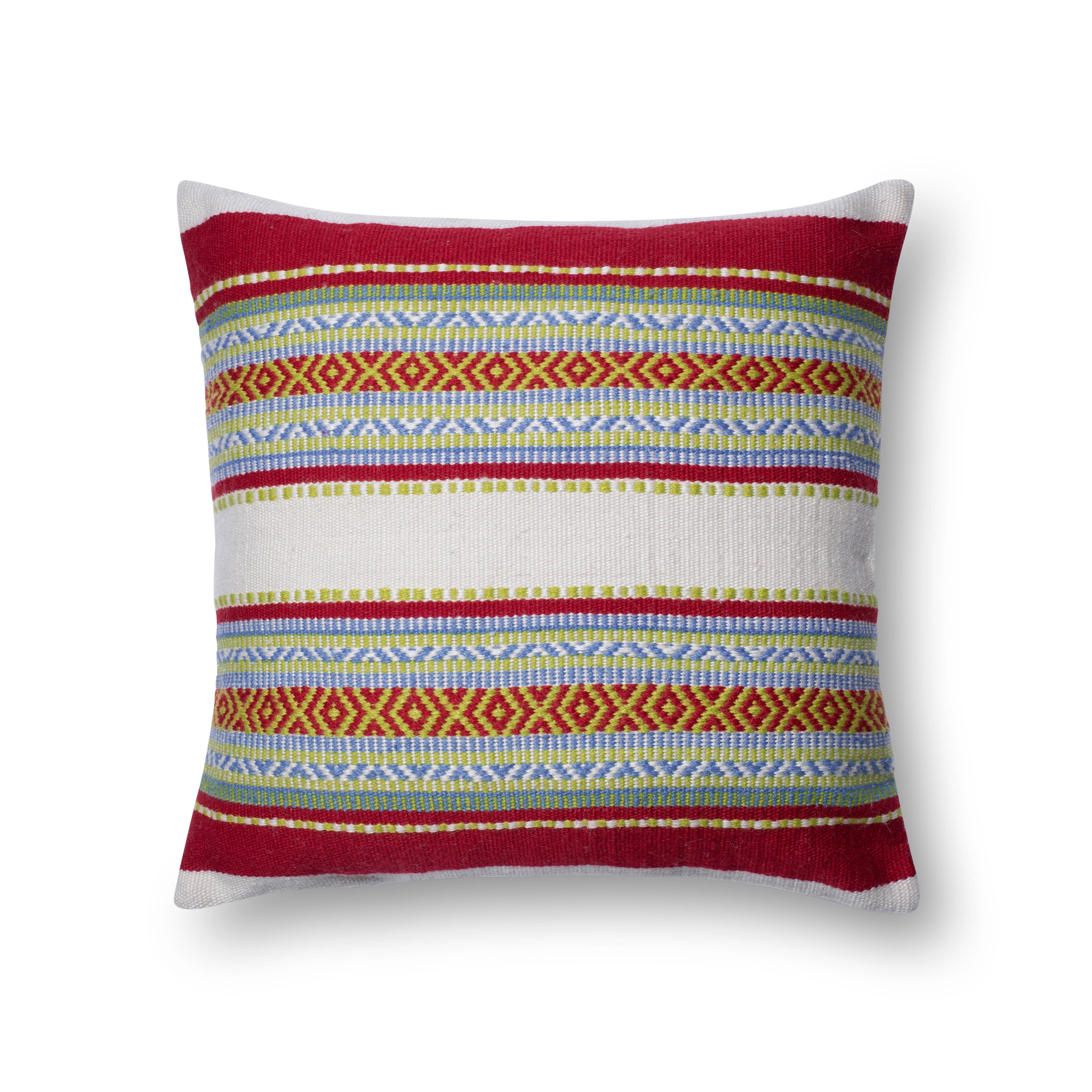 Loloi Pillow | Red / Multi Loloi