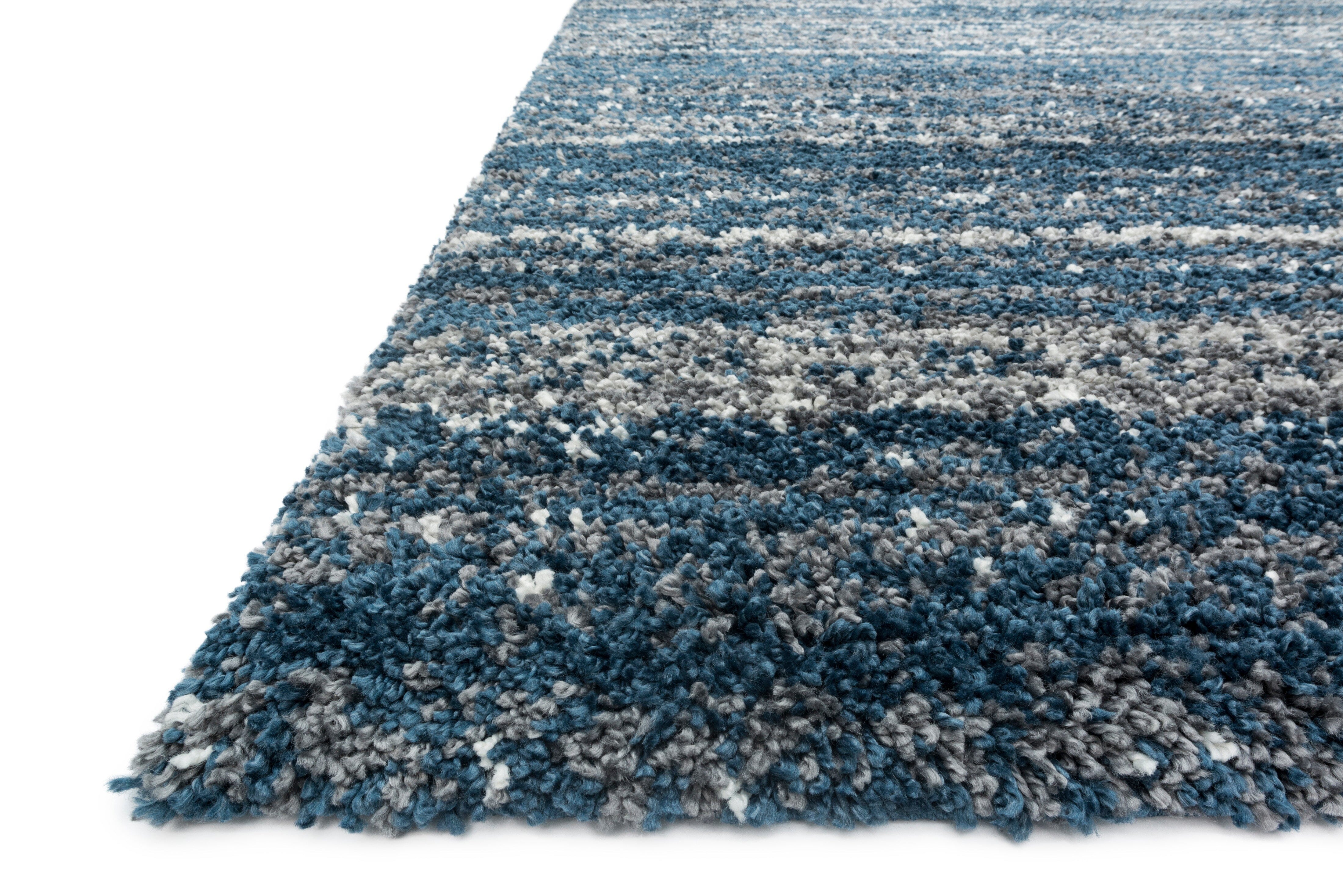 Loloi Quincy Rug | Navy / Pewter Loloi