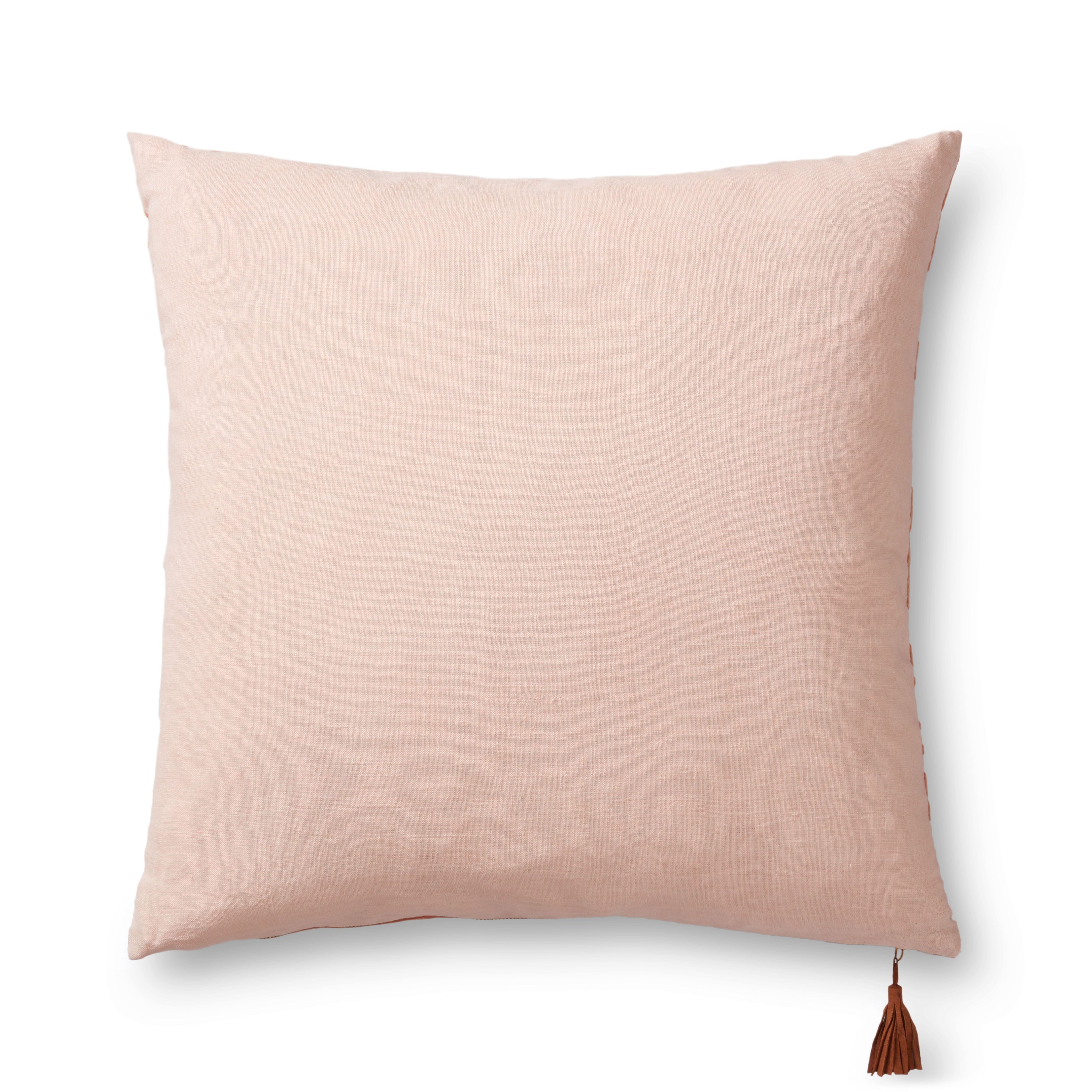 Magnolia Home by Joanna Gaines x Loloi Pillow | Sand / Blush PILLOW Magnolia Home by Joanna Gaines x Loloi