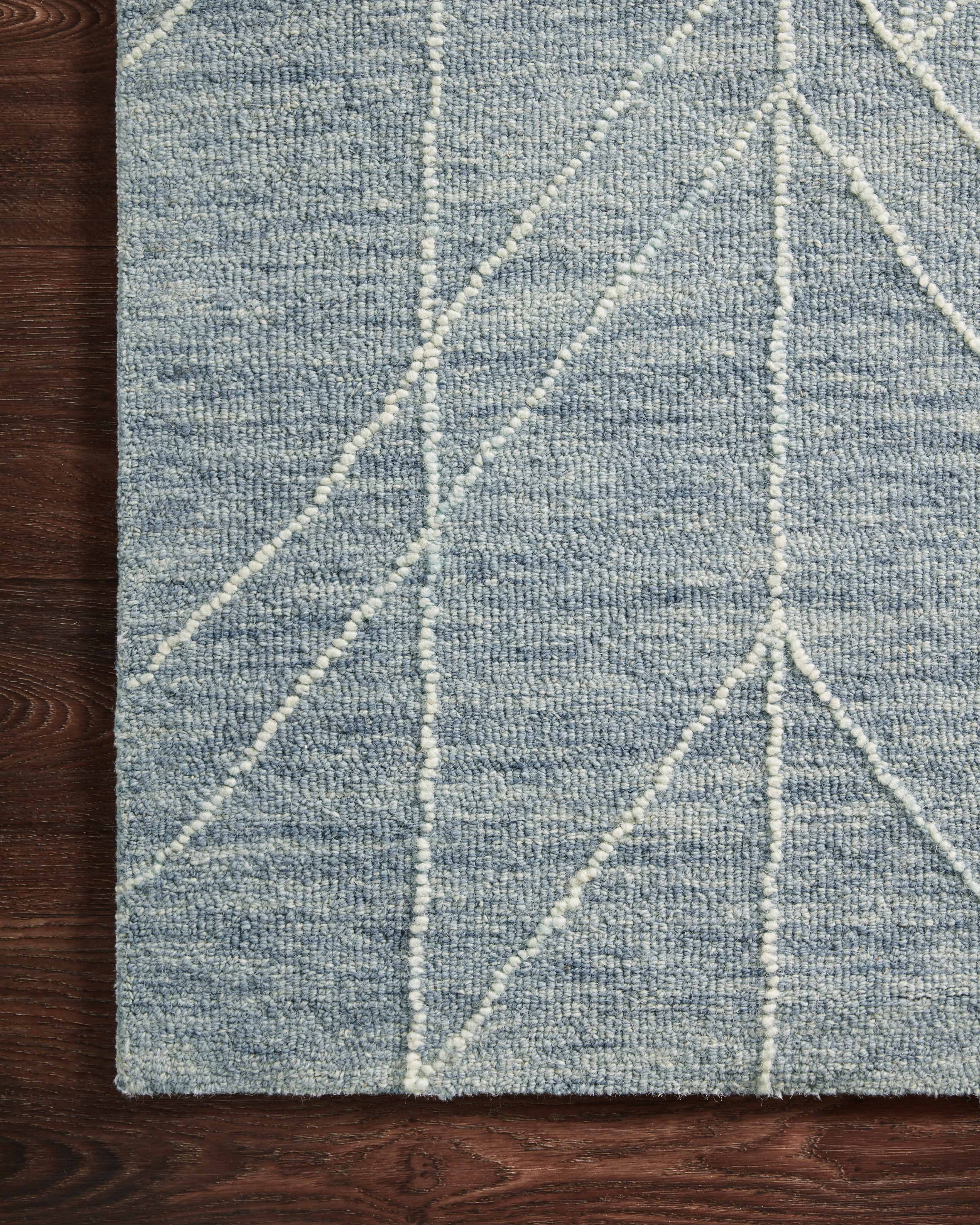 Magnolia Home by Joanna Gaines x Loloi Sarah Rug | Denim Magnolia Home by Joanna Gaines x Loloi