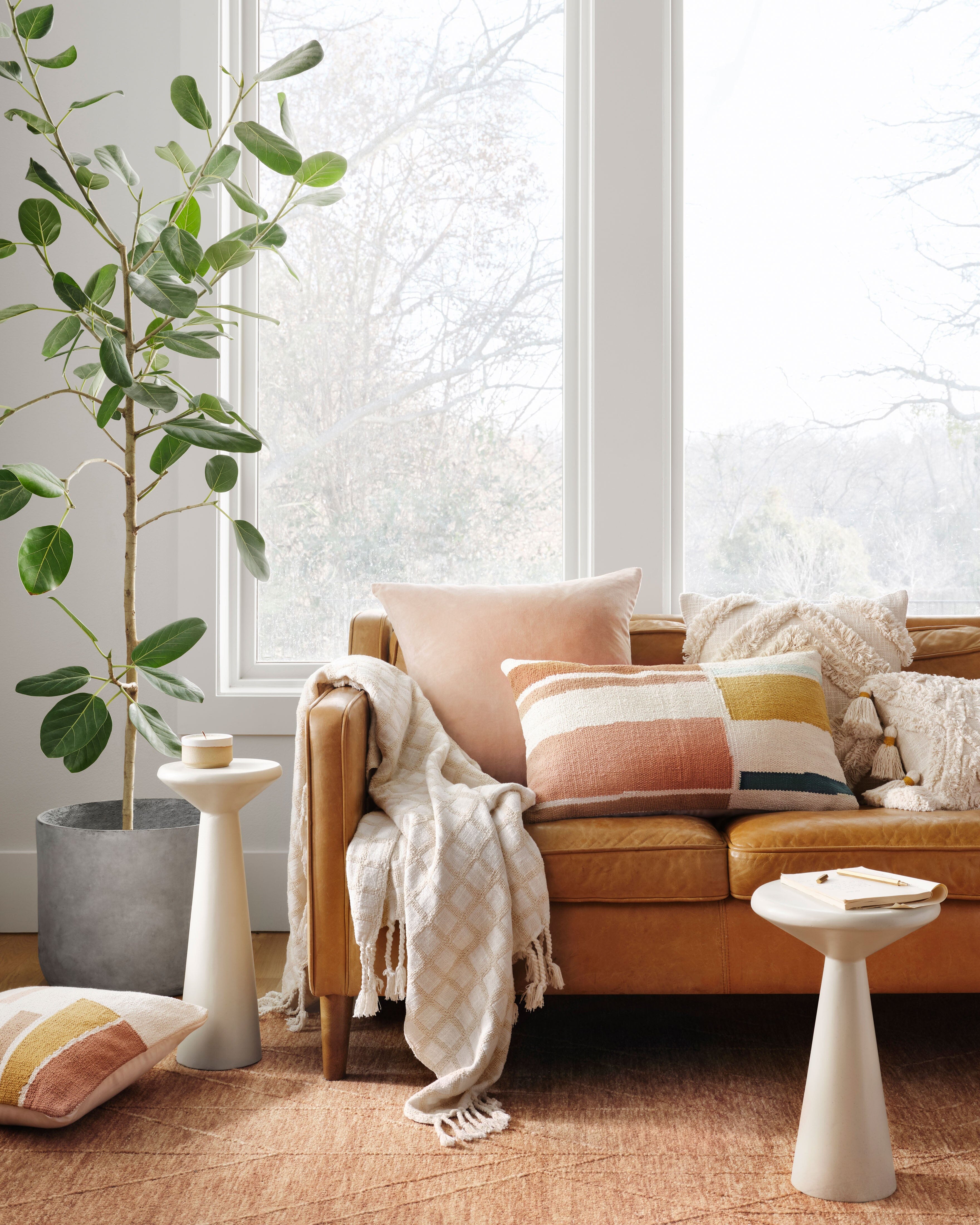 Magnolia Home by Joanna Gaines x Loloi Sarah Rug | Terracotta Magnolia Home by Joanna Gaines x Loloi