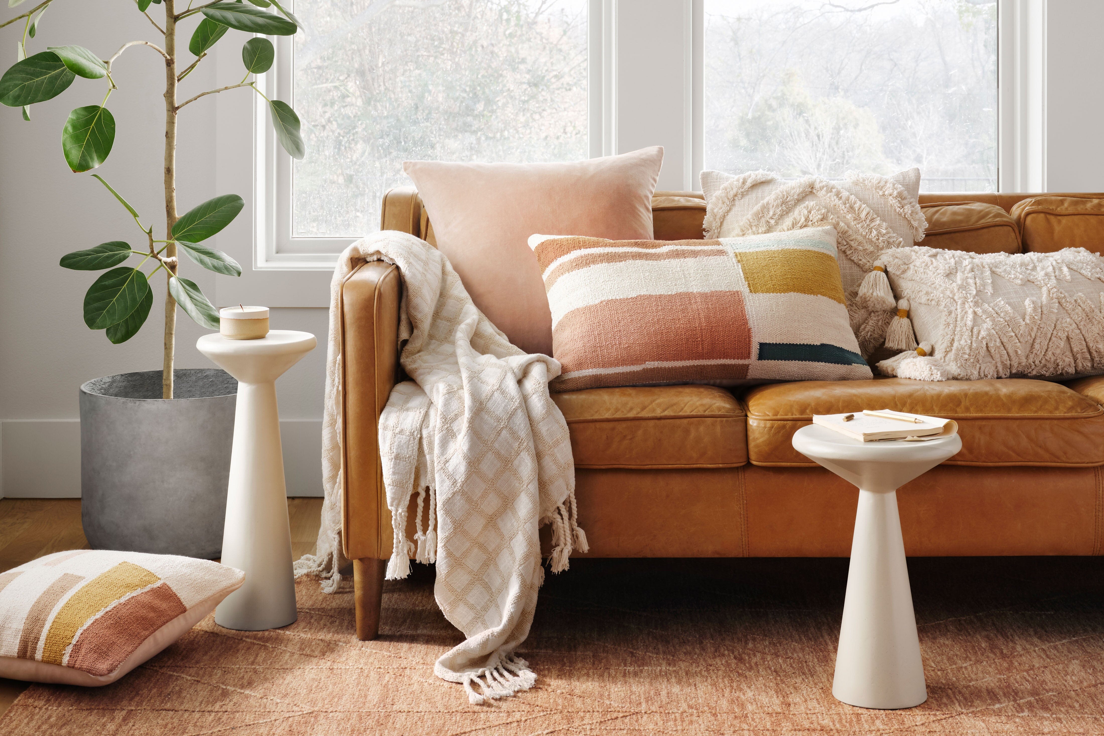 Magnolia Home by Joanna Gaines x Loloi Sarah Rug | Terracotta Magnolia Home by Joanna Gaines x Loloi