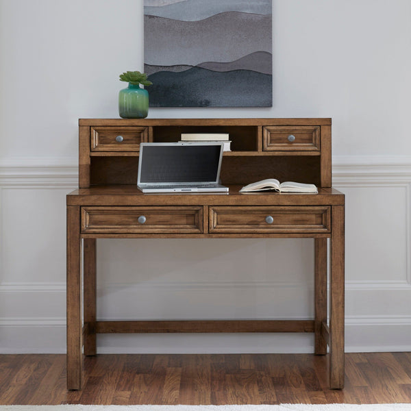 Contemporary desk online with hutch