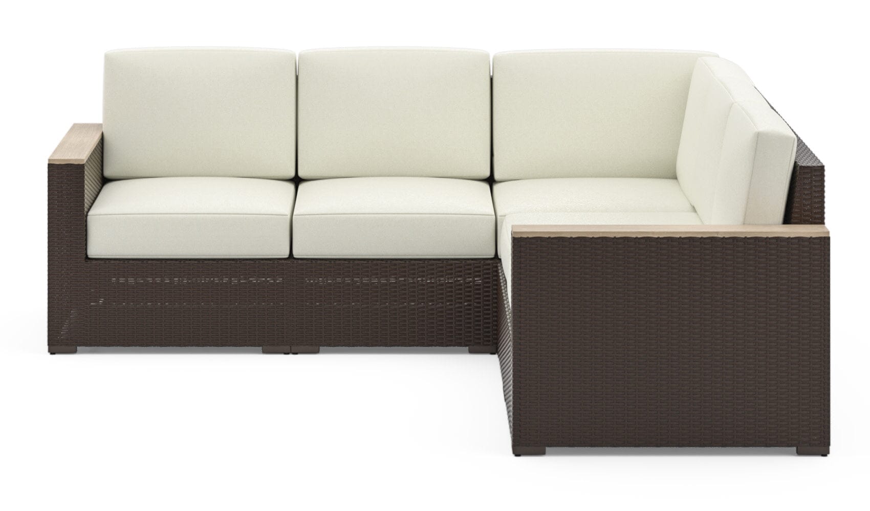 Modern & Contemporary Outdoor 5 Seat Sectional By Palm Springs Outdoor Sofa Set Palm Springs