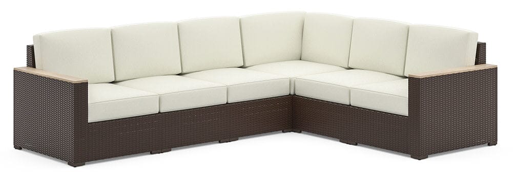 Modern & Contemporary Outdoor 6 Seat Sectional By Palm Springs Outdoor Sofa Set Palm Springs