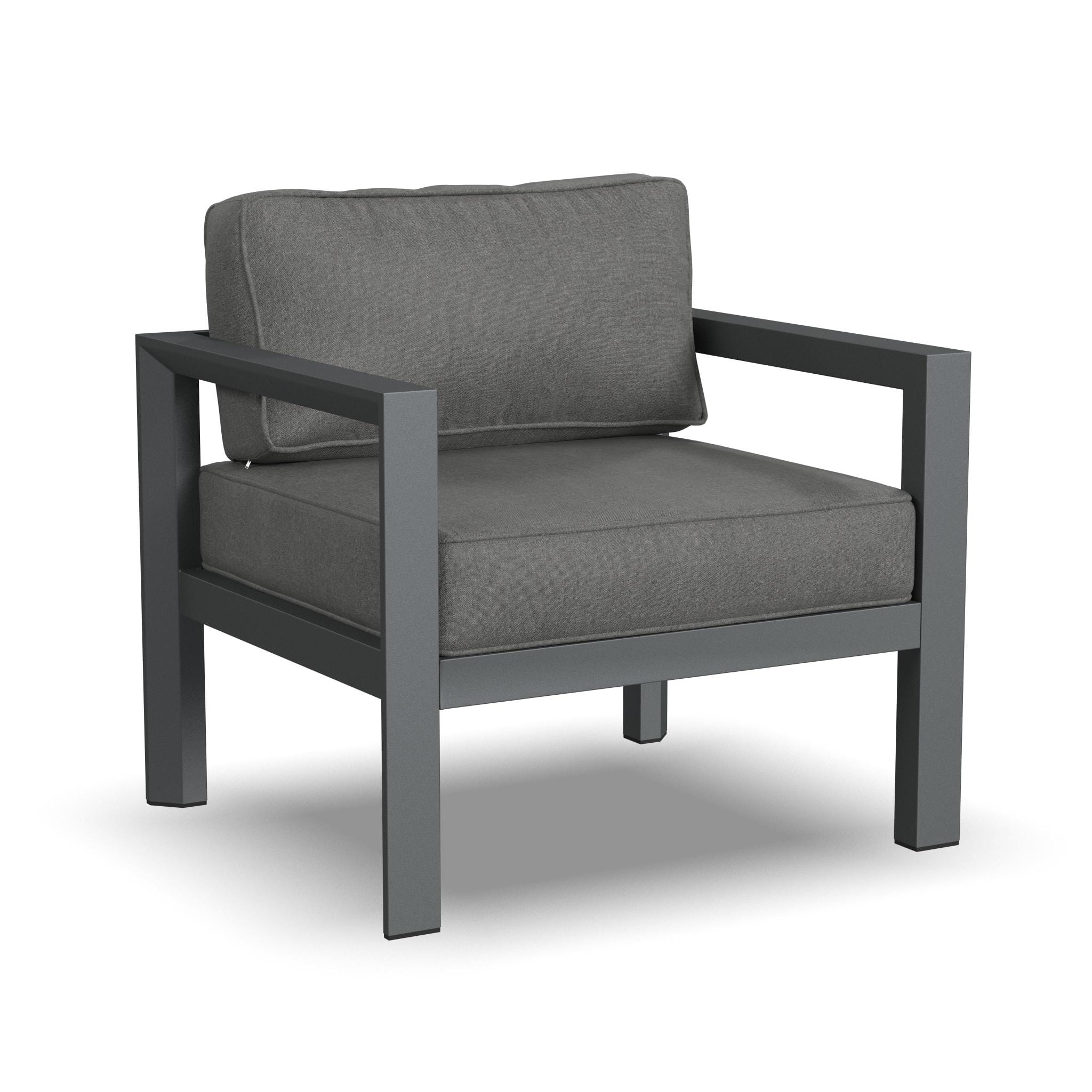 Modern & Contemporary Outdoor Aluminum Lounge Chair By Grayton Outdoor Seating Grayton