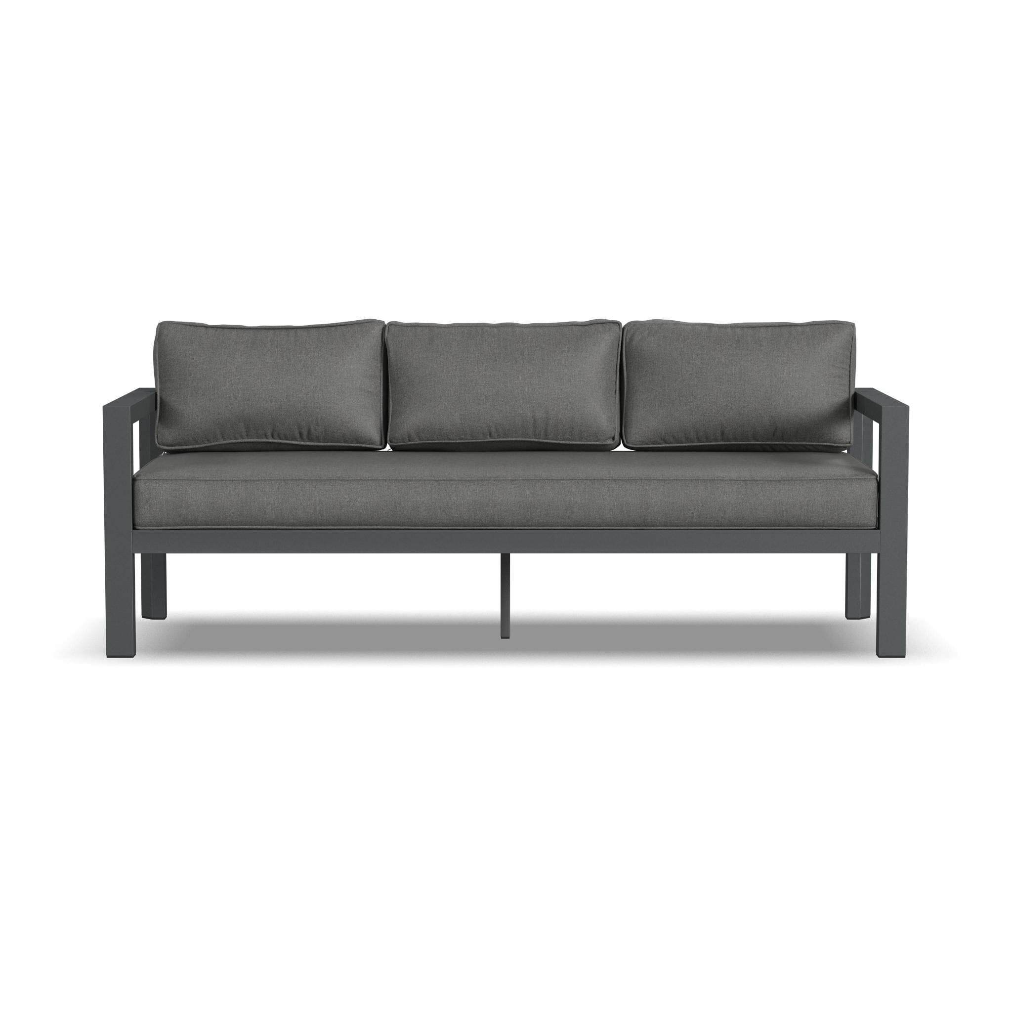 Modern & Contemporary Outdoor Aluminum Sofa By Grayton Outdoor Seating Grayton