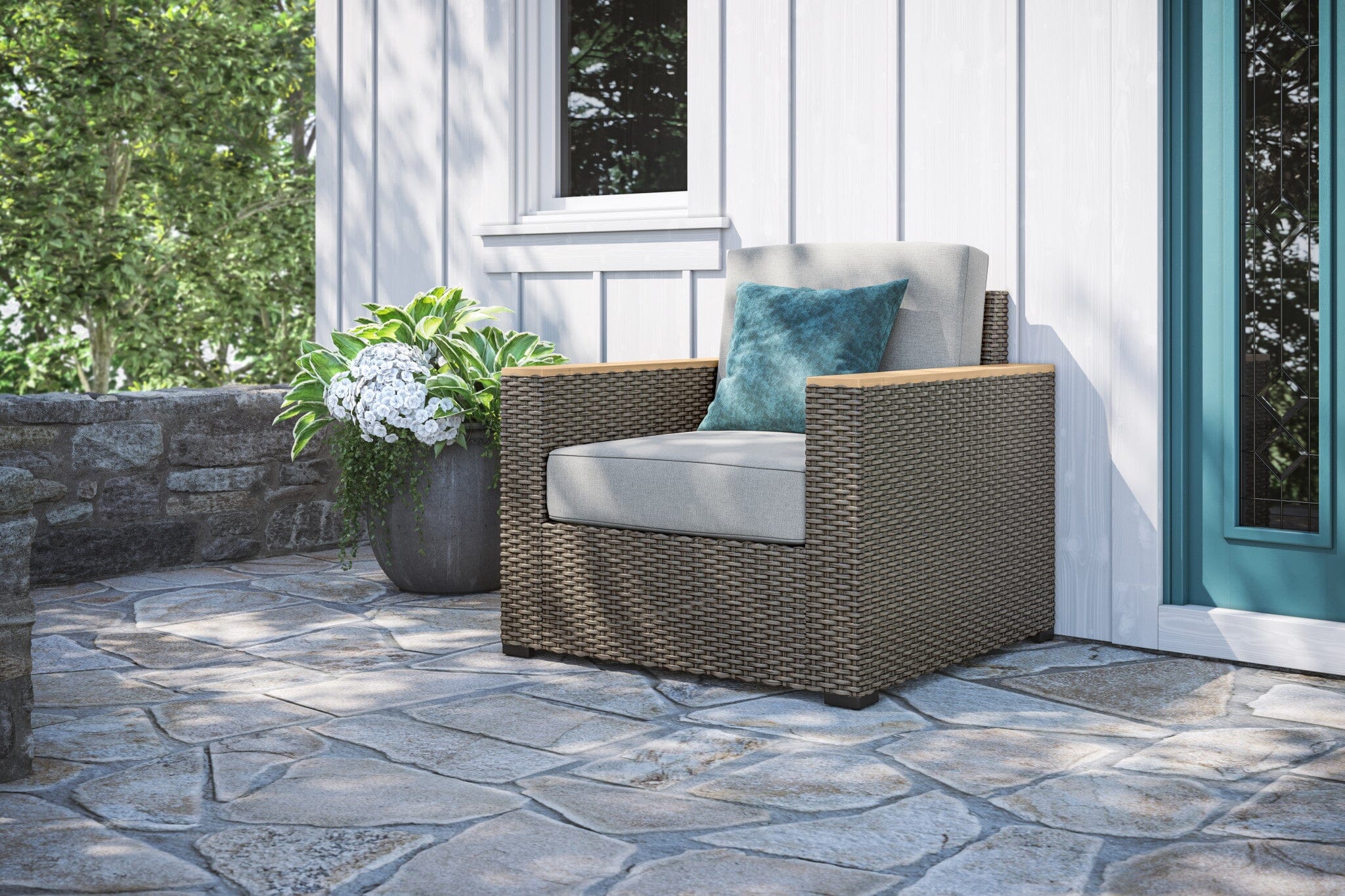 Modern & Contemporary Outdoor Arm Chair By Boca Raton Outdoor Seating Boca Raton