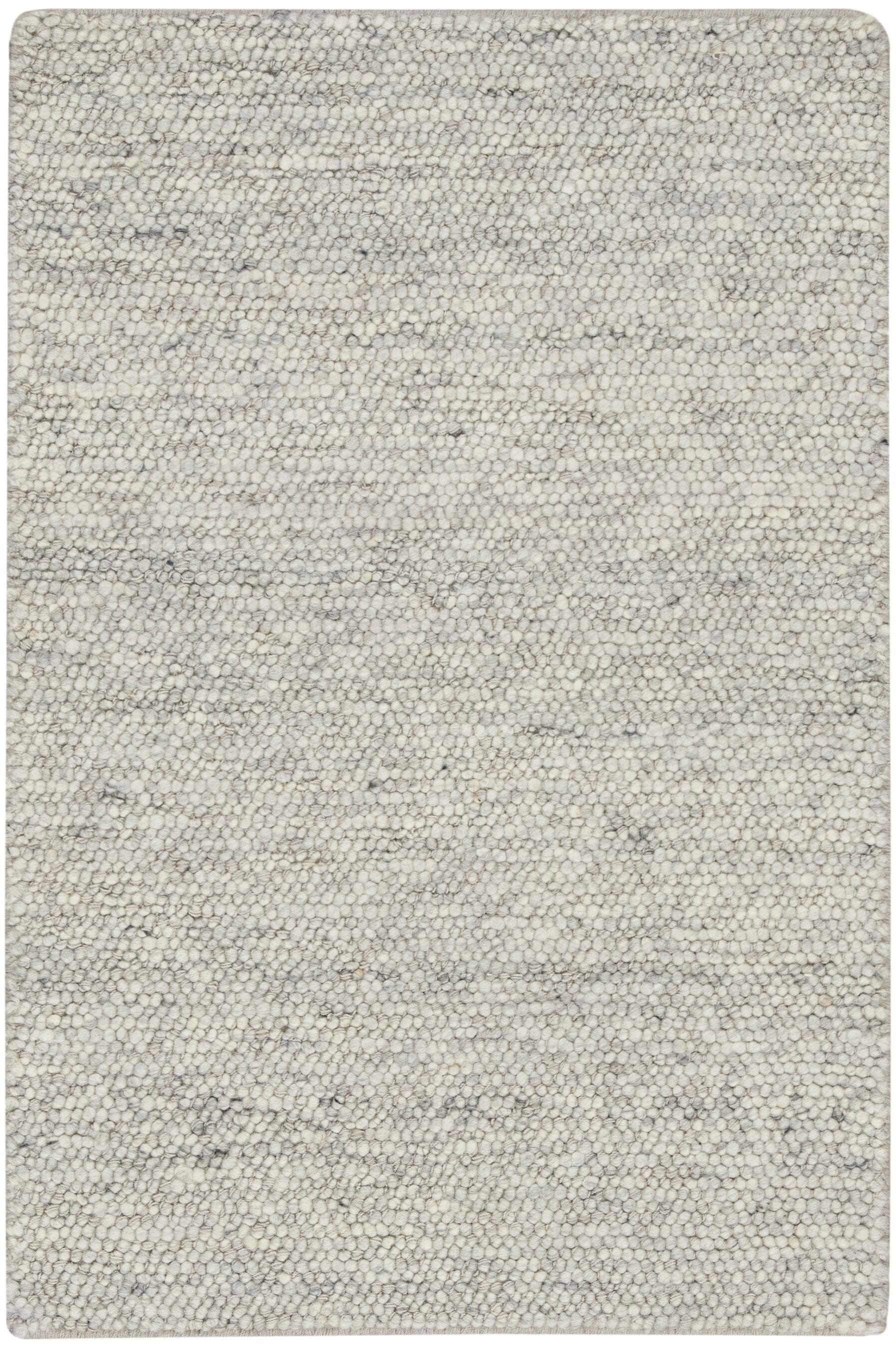 Nourison Alanna 2' x 3' Silver Farmhouse Indoor Rug Rug Nourison