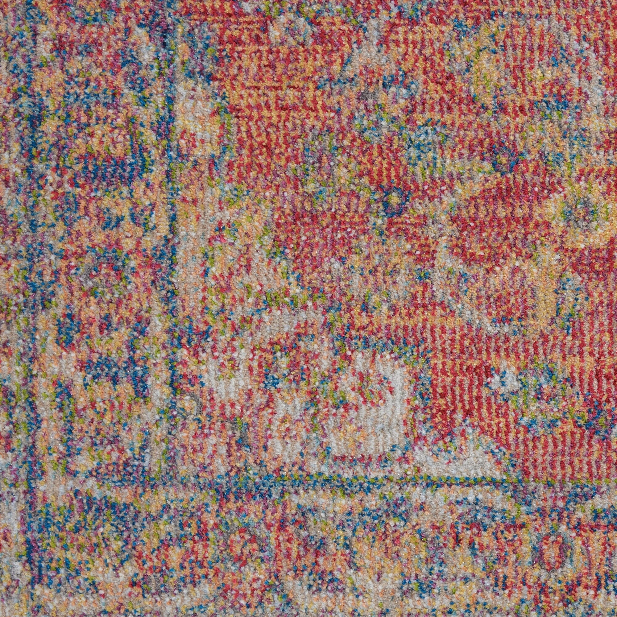 Nourison Ankara Global 2' x 4' Multicolor Vintage Indoor Rug Rug Nourison