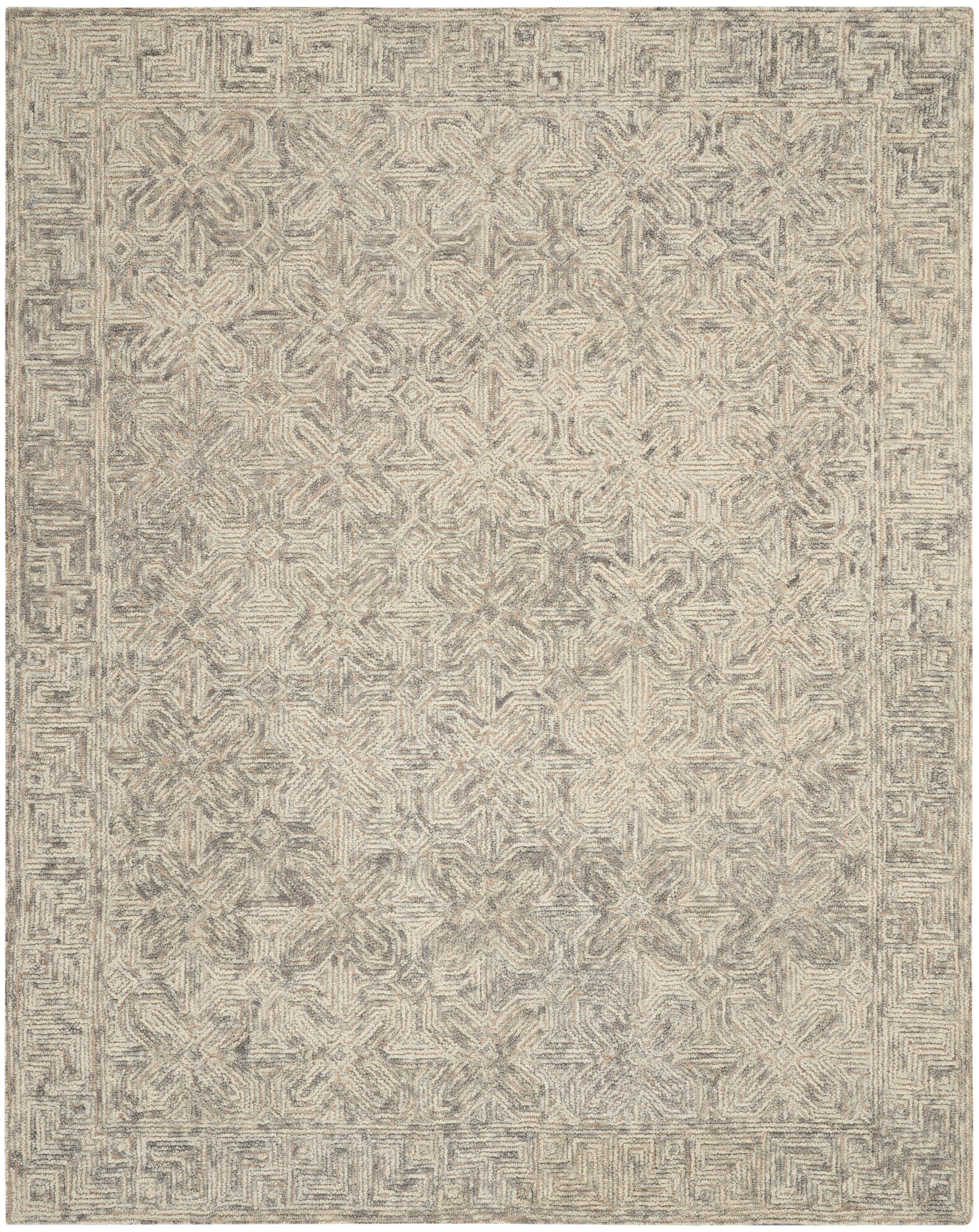 Nourison Colorado 7'9" x 9'9" Beige/Grey Modern Indoor Rug Rug Nourison