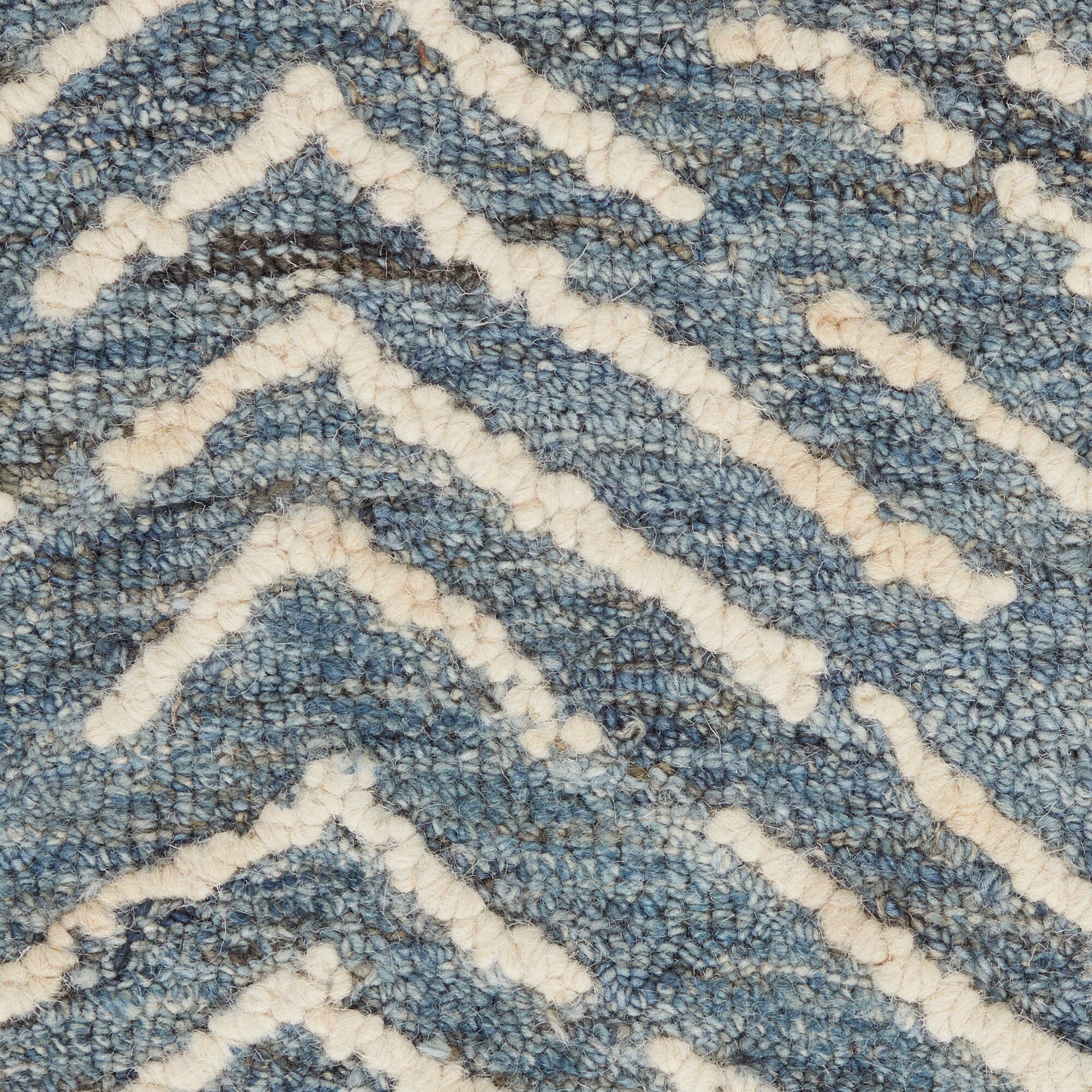 Nourison Colorado 8'3" x 11'6" Indigo/Ivory Modern Indoor Rug Rug Nourison