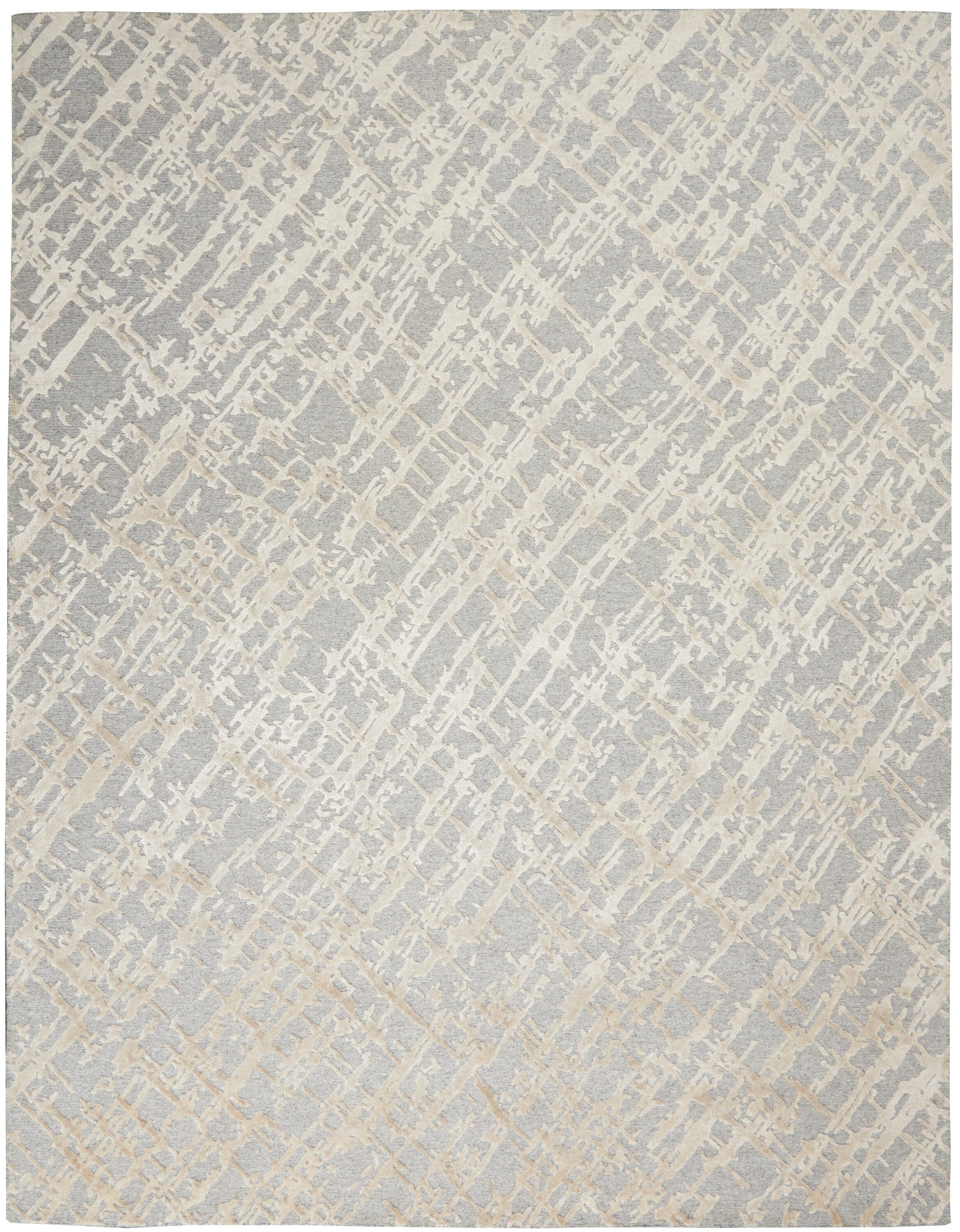 Nourison Divine 7'9" x 9'9" Sand Storm Modern Indoor Rug Rug Nourison