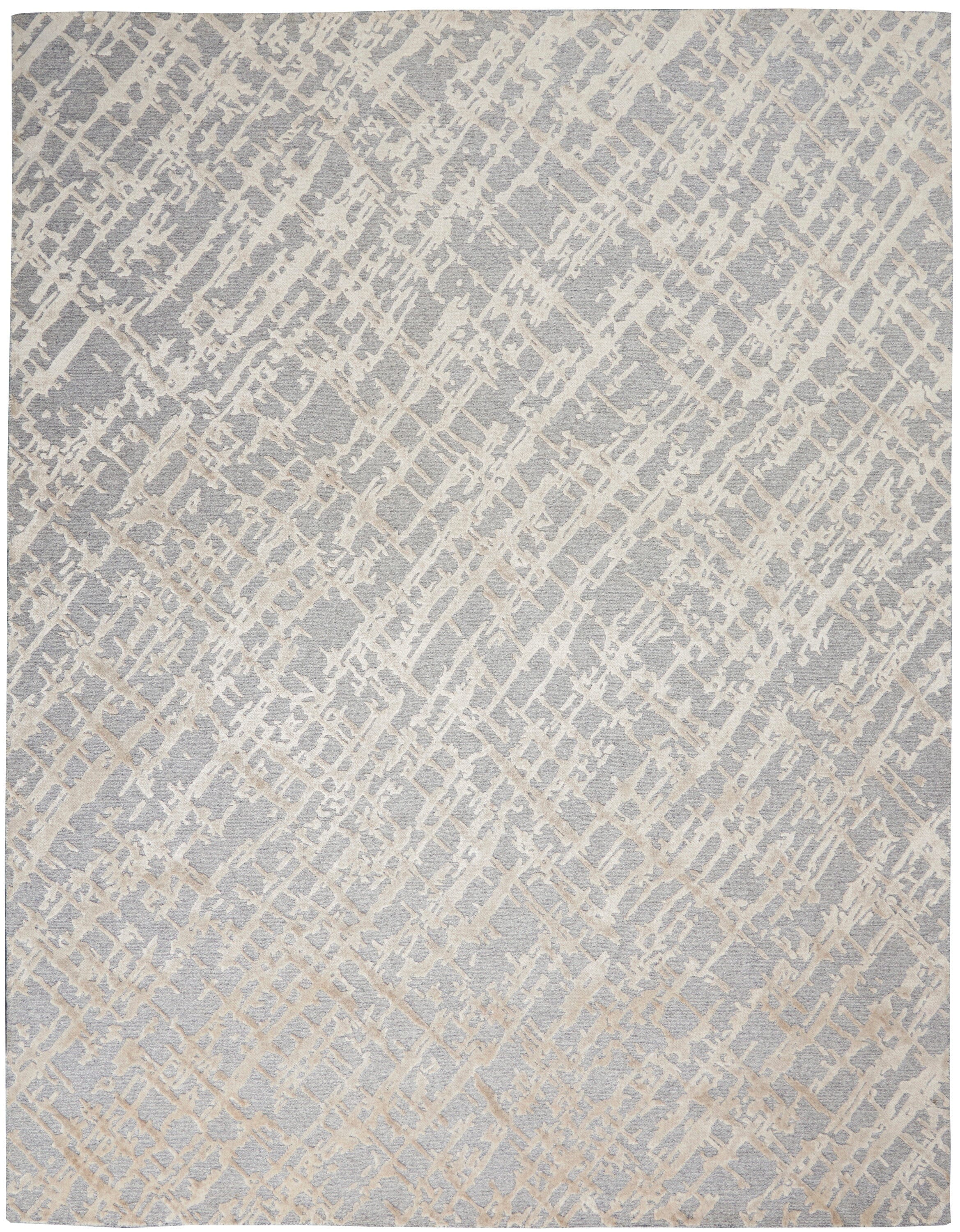 Nourison Divine 8'6" x 11'6" Sand Storm Modern Indoor Rug Rug Nourison