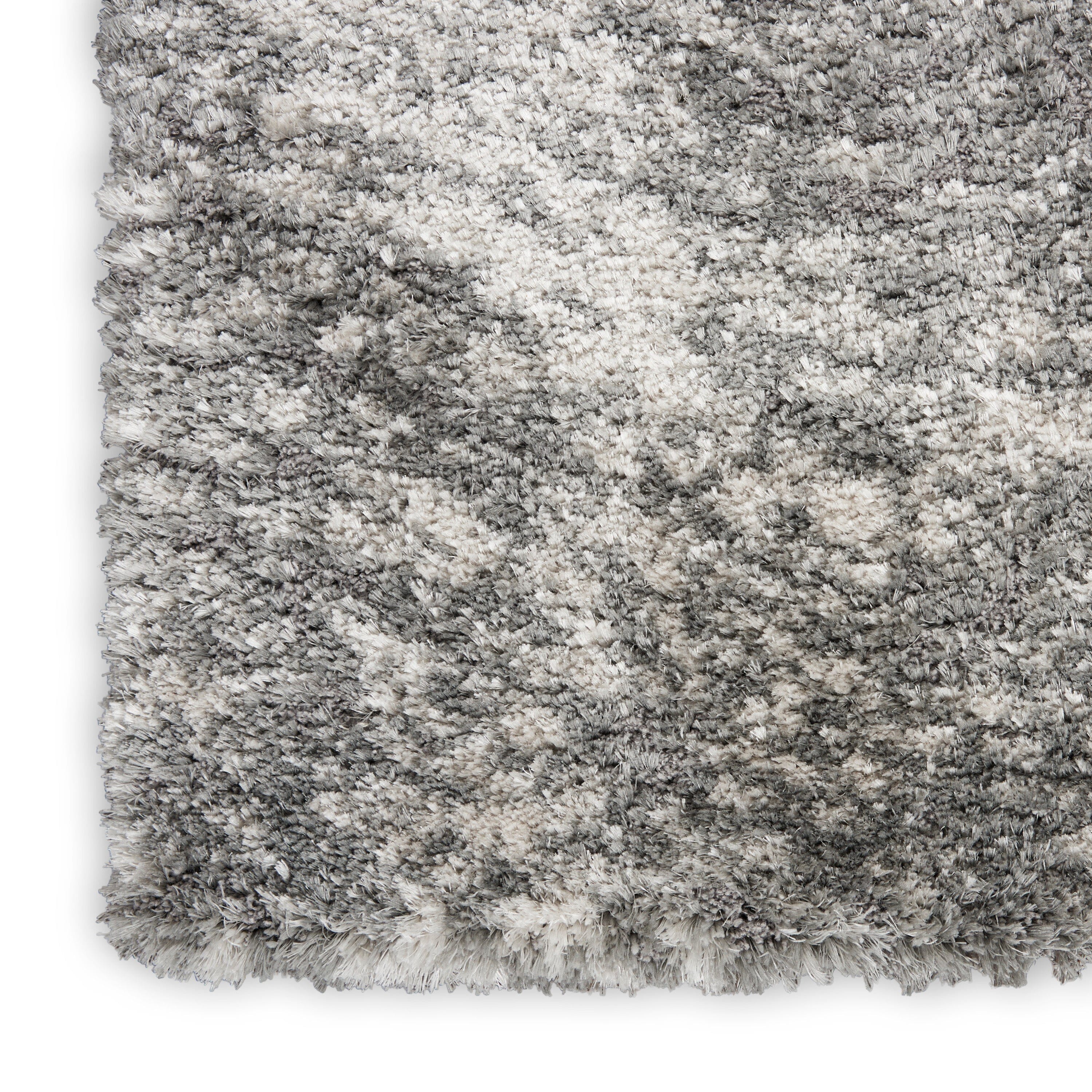 Nourison Dreamy Shag 4' x 6' Charcoal Grey Shag Indoor Rug Rug Nourison