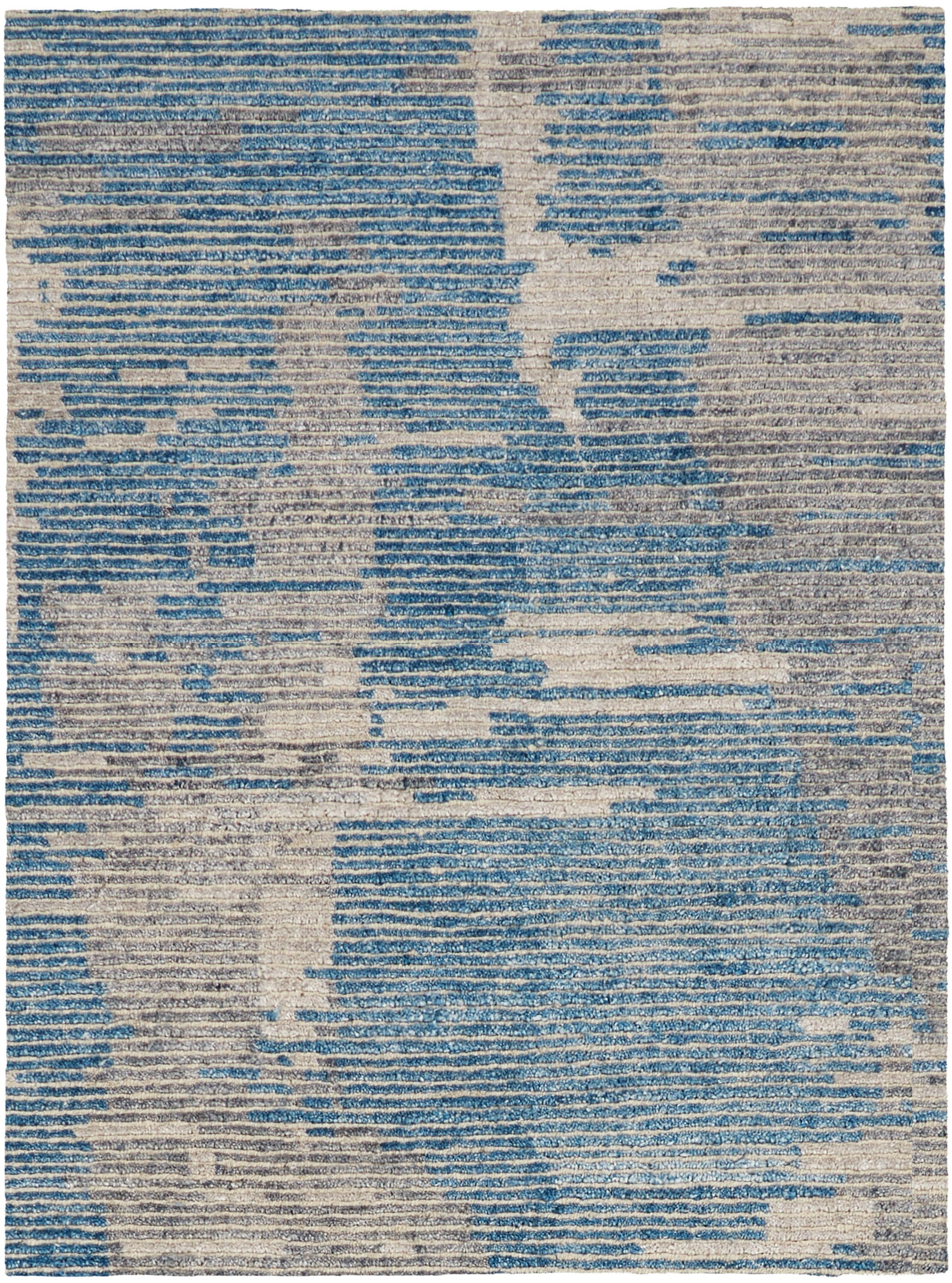 Nourison Ellora 2' x 3' Blue Modern Indoor Rug Rug Nourison