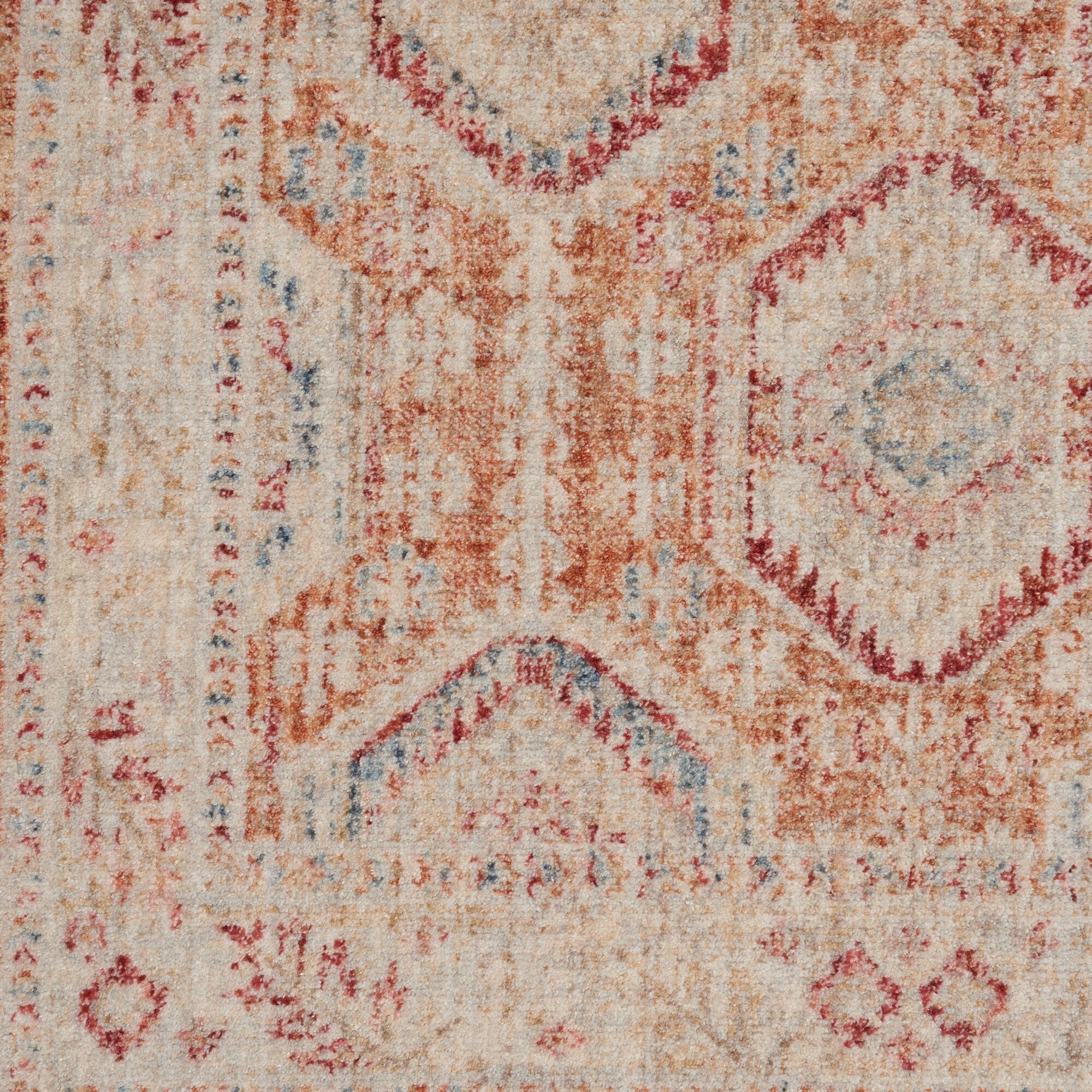 Nourison Homestead 5'3" x 7'8" Brick Vintage Indoor Rug Rug Nourison