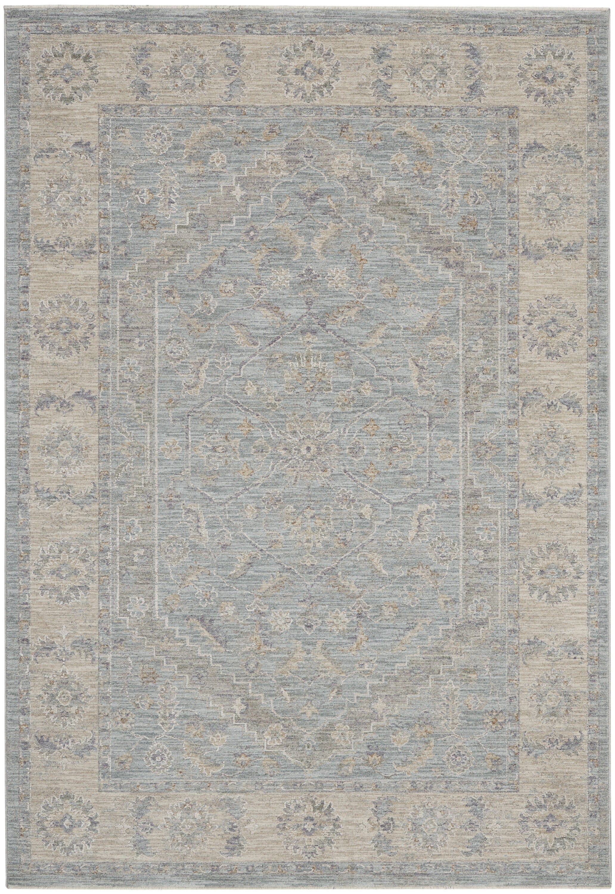 Nourison Infinite 3'11" x 5'11" Blue Vintage Indoor Rug Rug Nourison